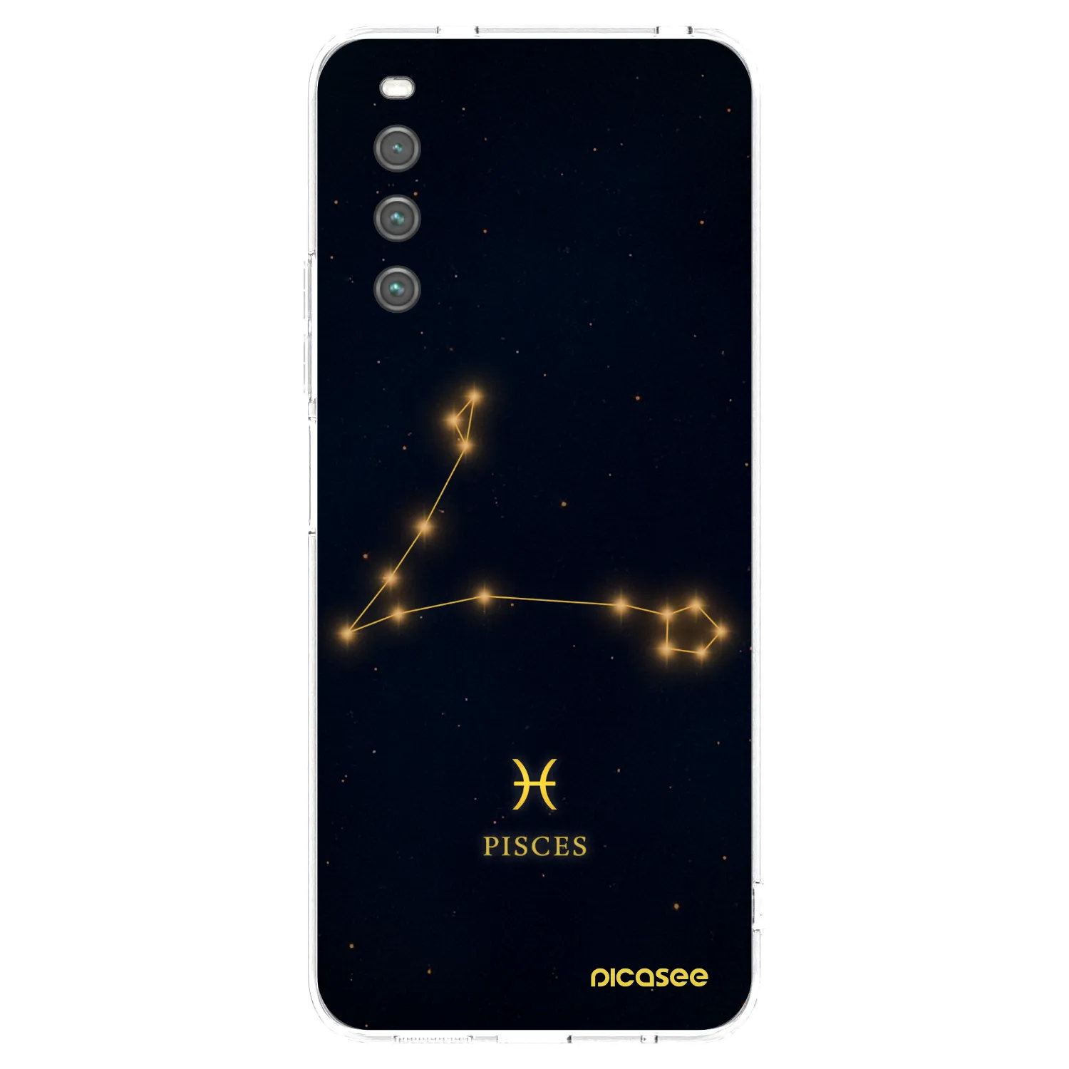 Picasee silikonska prozirna maskica za Sony Xperia 10 IV 5G - PISCES