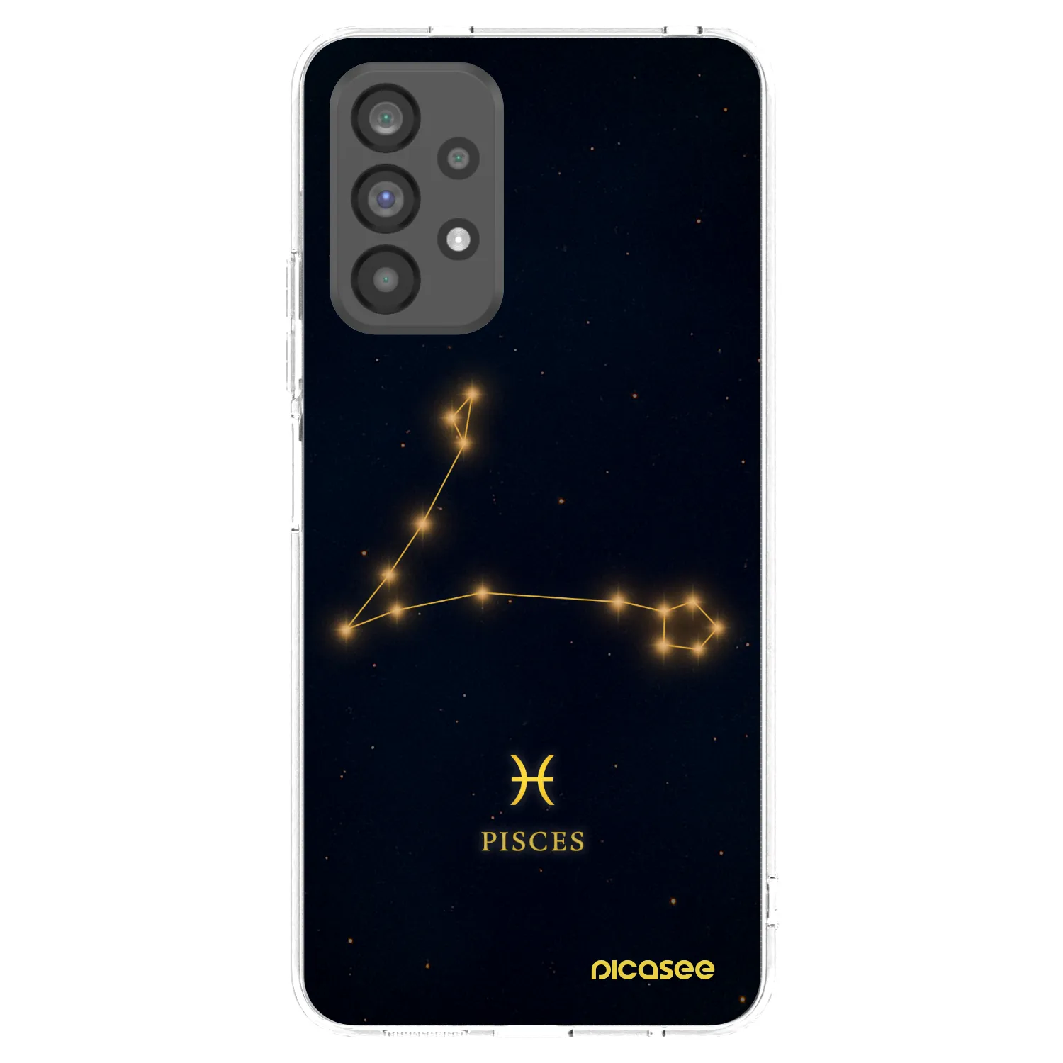 Picasee silikonska prozirna maskica za Samsung Galaxy A73 5G - PISCES