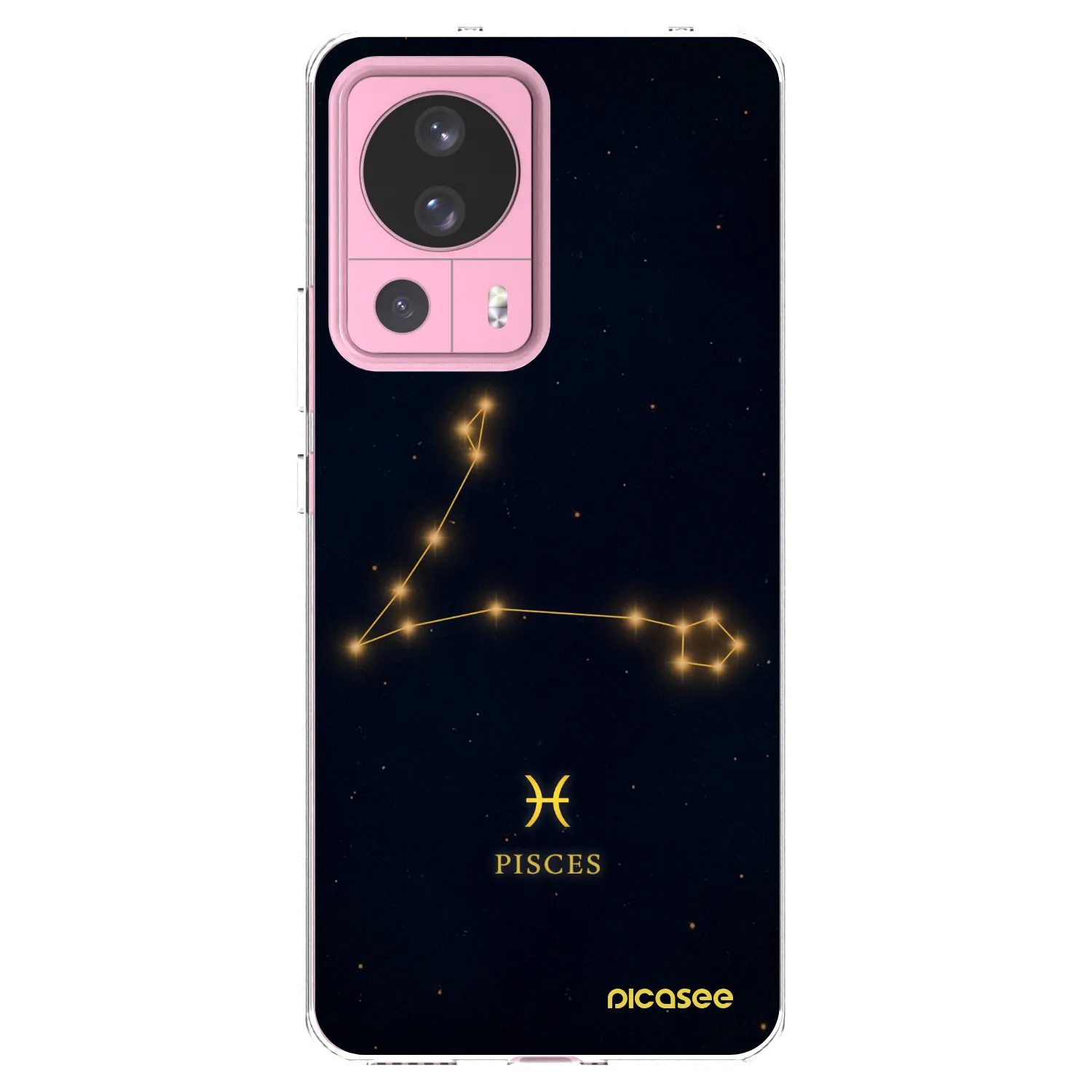 Picasee silikonska prozirna maskica za Xiaomi 13 Lite - PISCES
