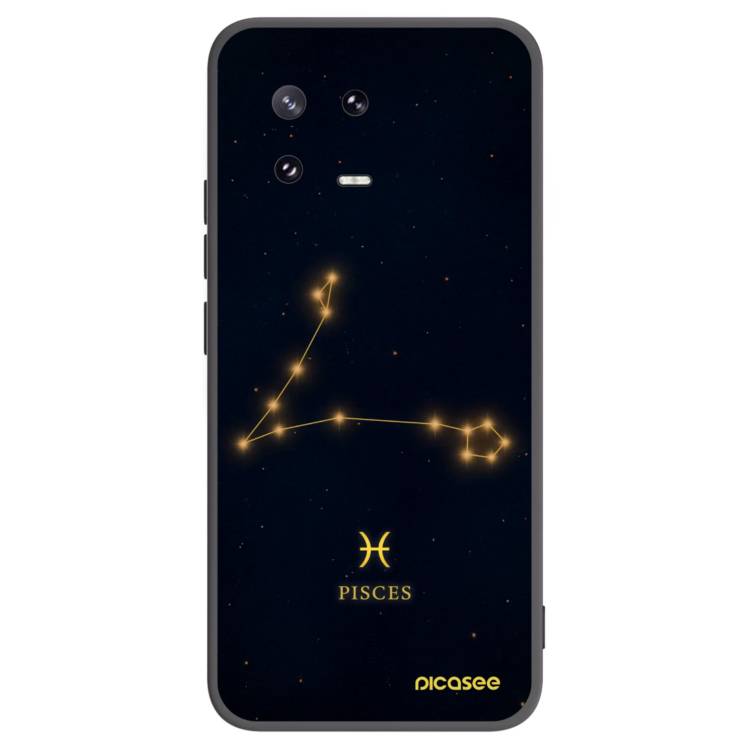 Picasee crna silikonska maskica za Xiaomi 13 Pro - PISCES