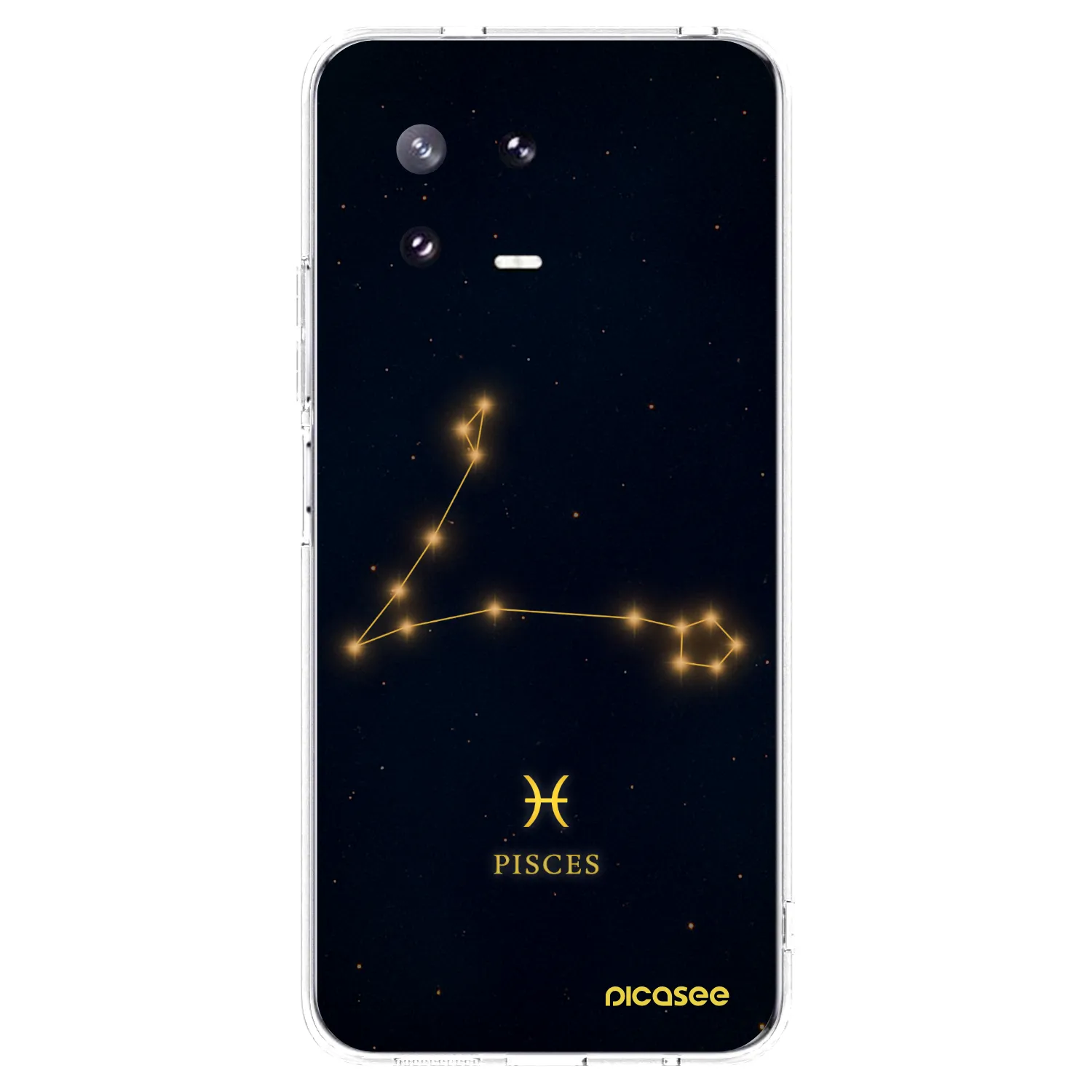 Picasee silikonska prozirna maskica za Xiaomi 13 Pro - PISCES