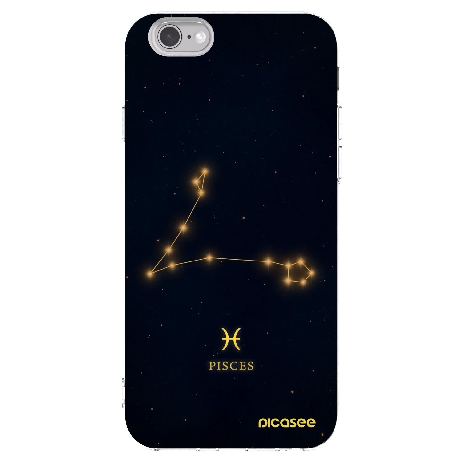 Picasee silikonska prozirna maskica za Apple iPhone 6/6S - PISCES