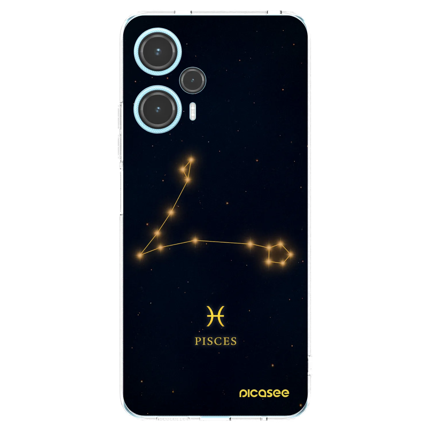 Picasee silikonska prozirna maskica za Xiaomi Poco F5 - PISCES