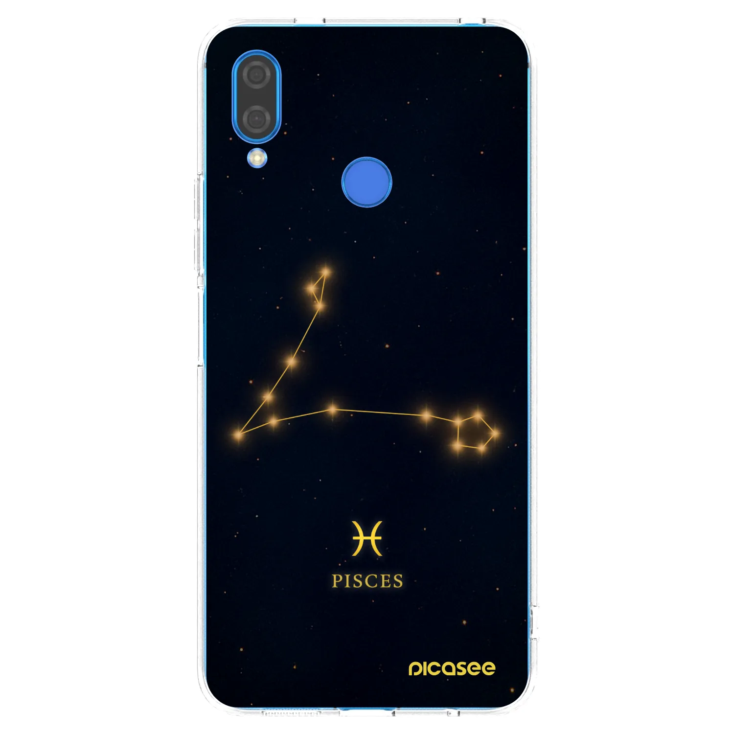 Picasee silikonska prozirna maskica za Huawei Nova 3 - PISCES