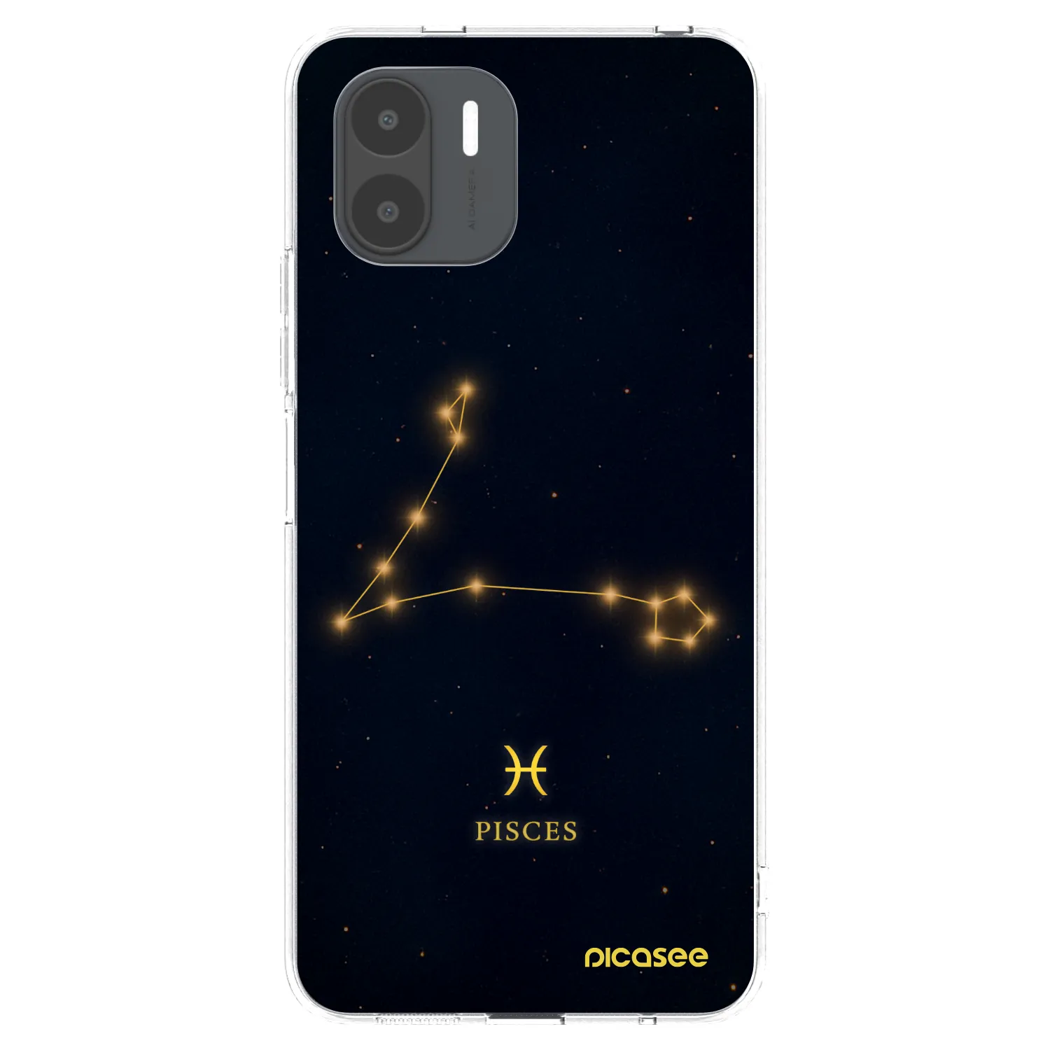 Picasee silikonska prozirna maskica za Xiaomi Redmi A2 - PISCES