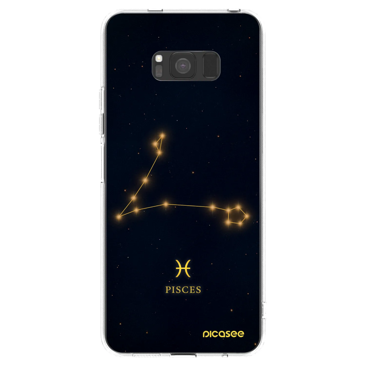 Picasee silikonska prozirna maskica za Samsung Galaxy A73 5G - PISCES