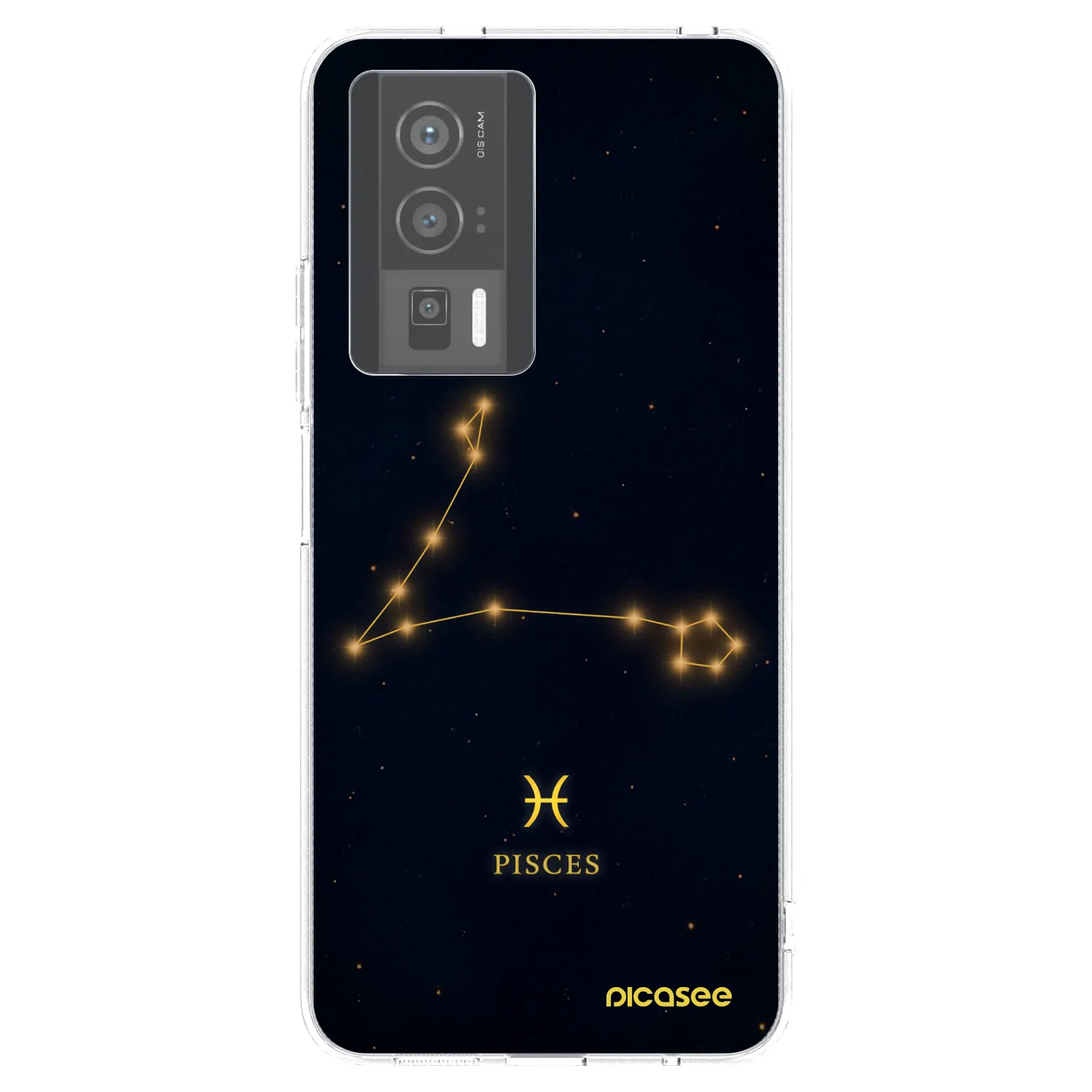 Picasee silikonska prozirna maskica za Xiaomi Poco F5 Pro 5G - PISCES