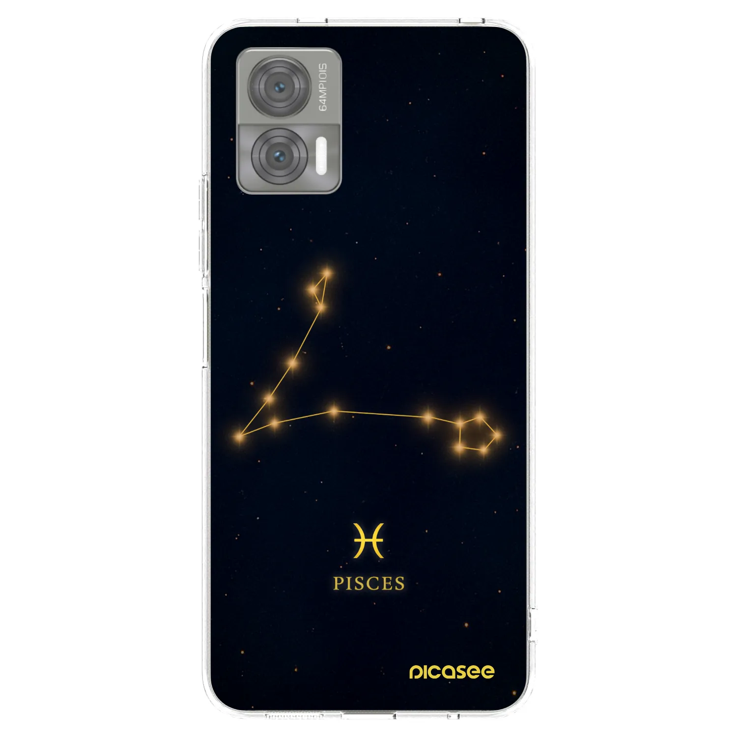 Picasee silikonska prozirna maskica za Motorola Edge 30 Neo - PISCES