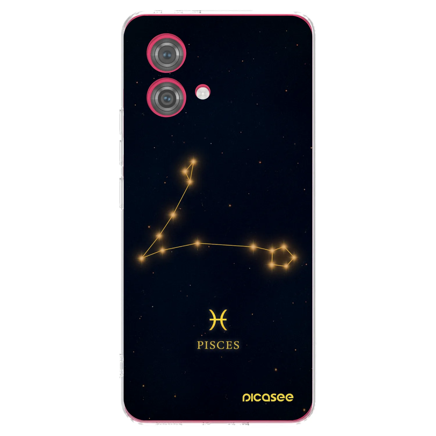 Picasee silikonska prozirna maskica za Motorola Moto G84 5G - PISCES
