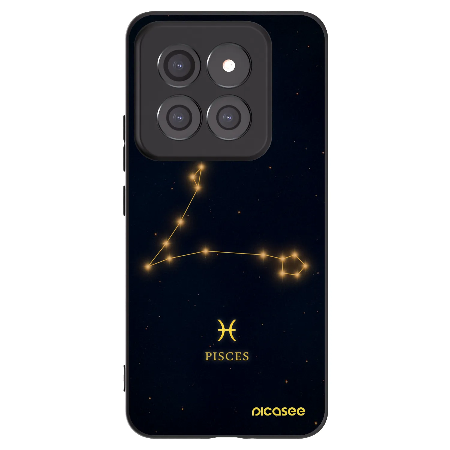 Picasee crna silikonska maskica za Xiaomi 14 Pro - PISCES