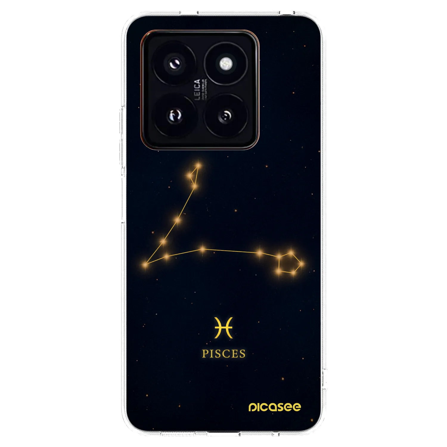 Picasee silikonska prozirna maskica za Xiaomi 14 Pro - PISCES