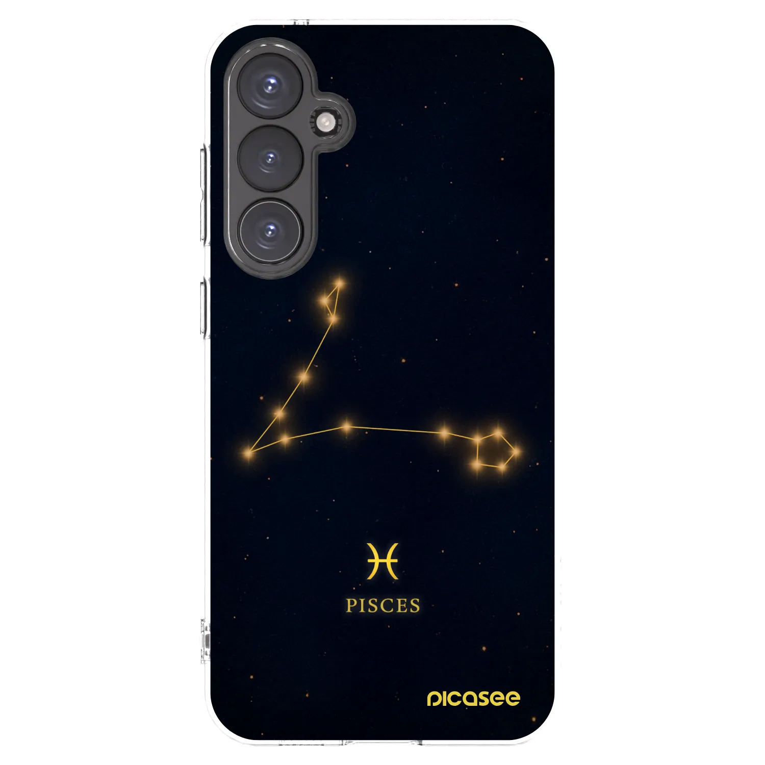 Picasee silikonska prozirna maskica za Samsung Galaxy S23 FE S711B - PISCES