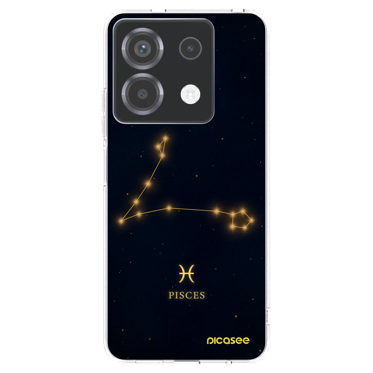 Picasee silikonska prozirna maskica za Xiaomi Poco X6 - PISCES