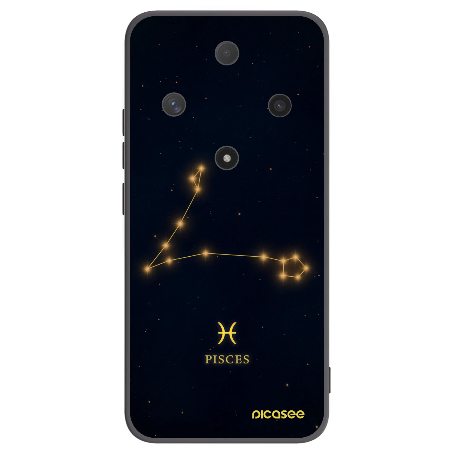 Picasee crna silikonska maskica za Honor Magic6 Lite 5G - PISCES