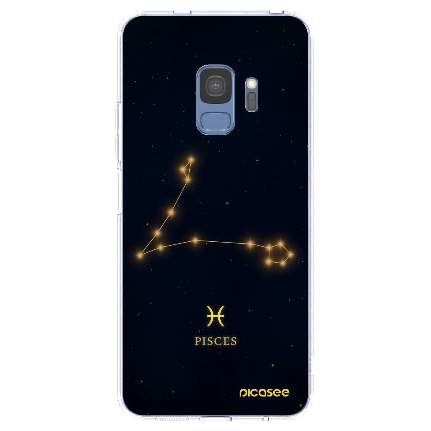 Picasee silikonska prozirna maskica za Samsung Galaxy S9 G960F - PISCES