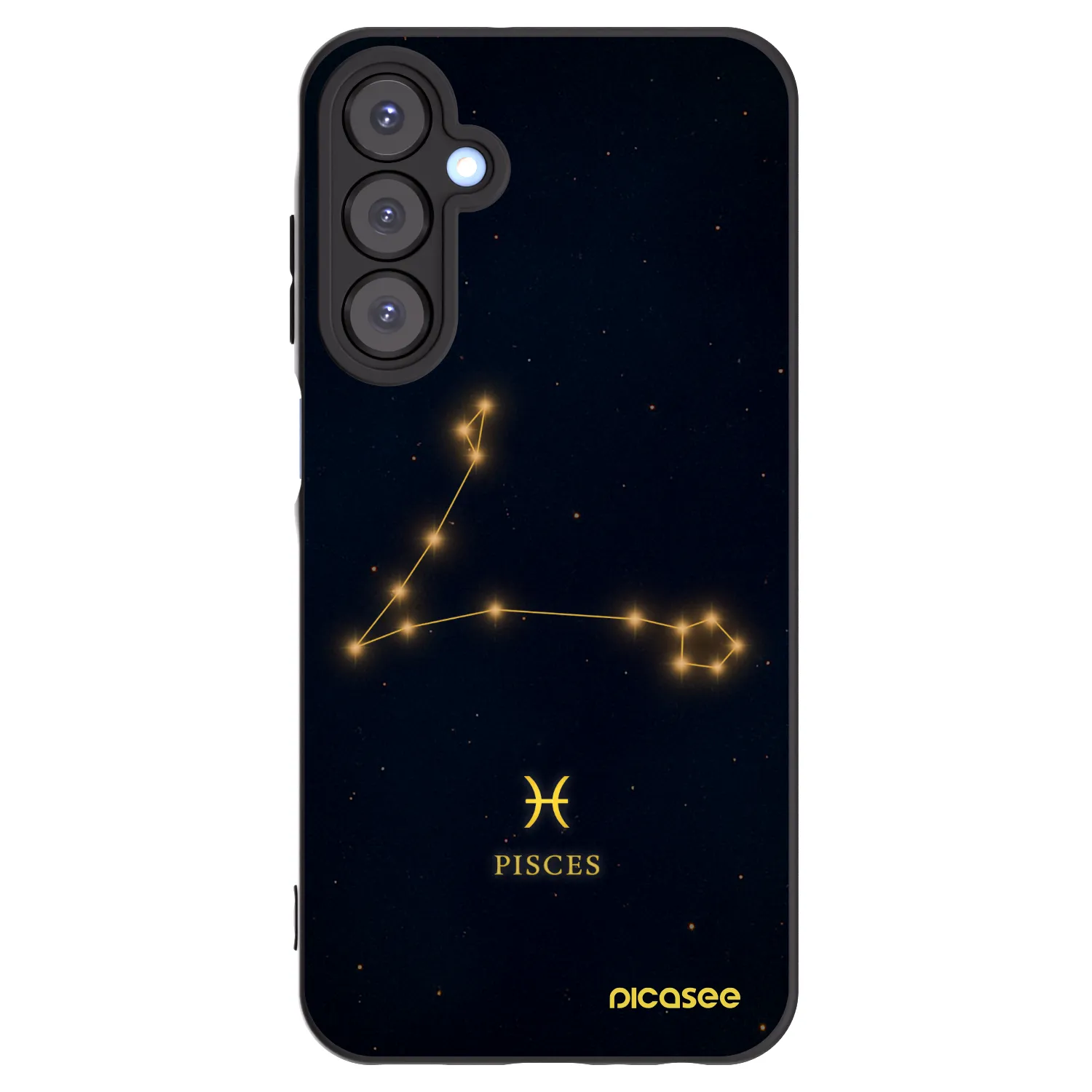 Picasee crna silikonska maskica za Samsung Galaxy A25 A256B 5G - PISCES