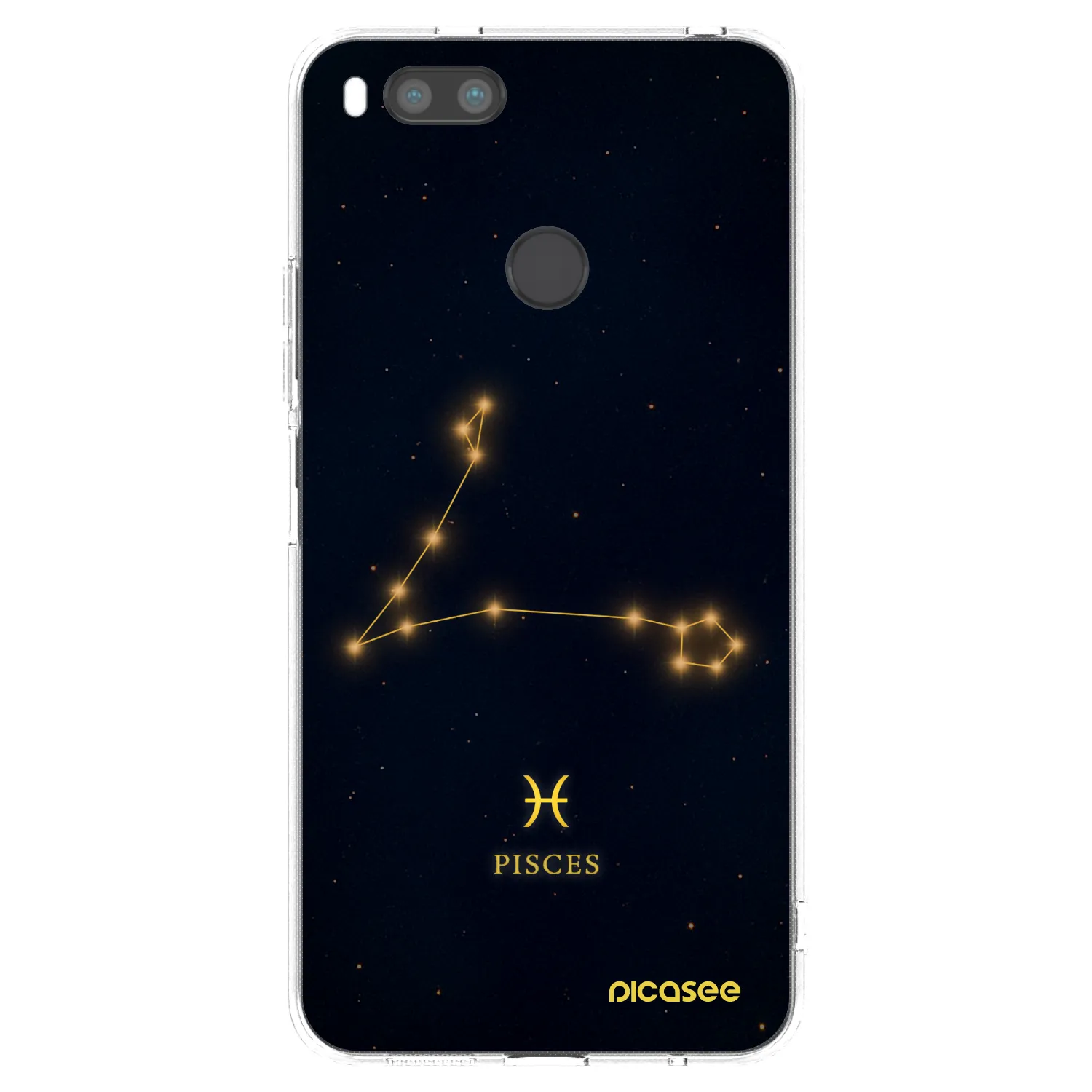 Picasee silikonska prozirna maskica za Xiaomi Mi A1 Global - PISCES