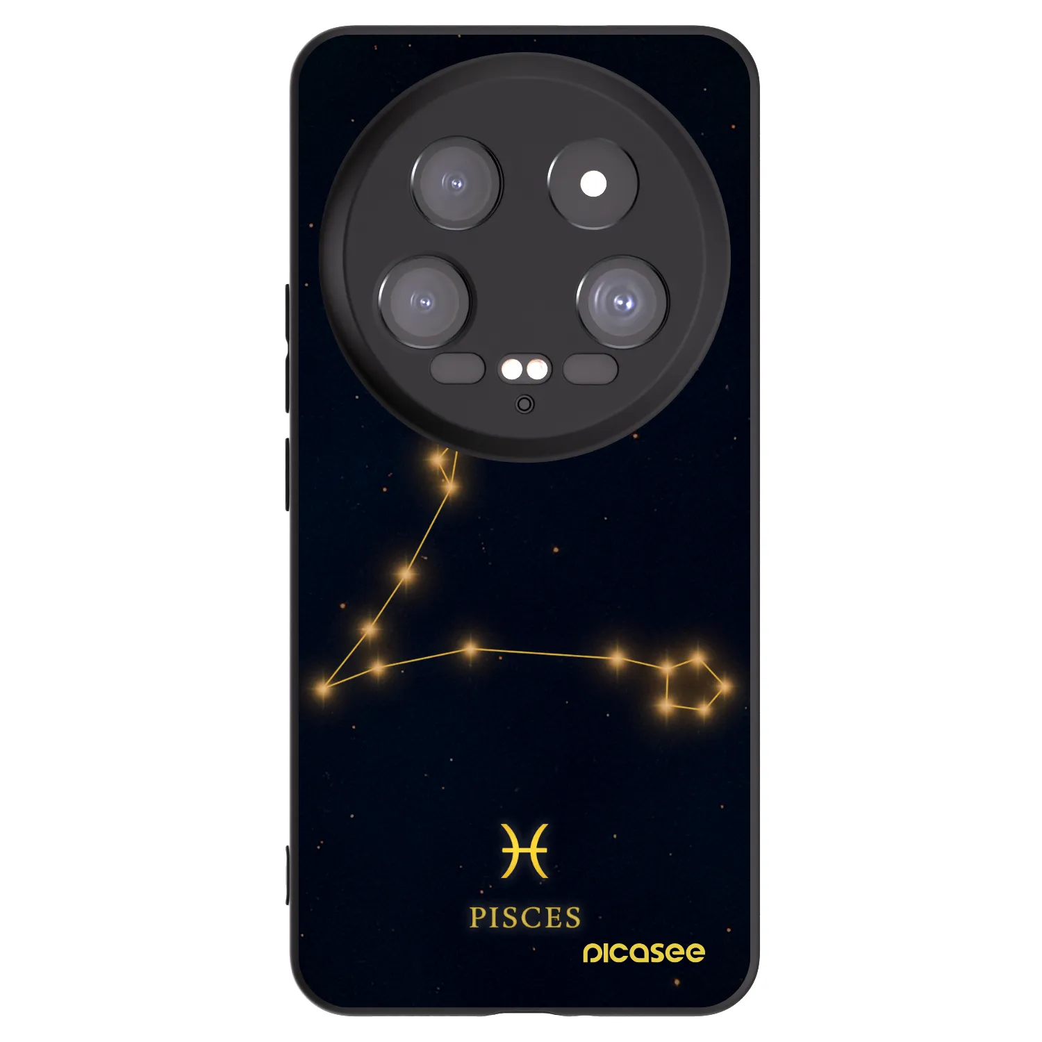 Picasee crna silikonska maskica za Xiaomi 14 Ultra - PISCES