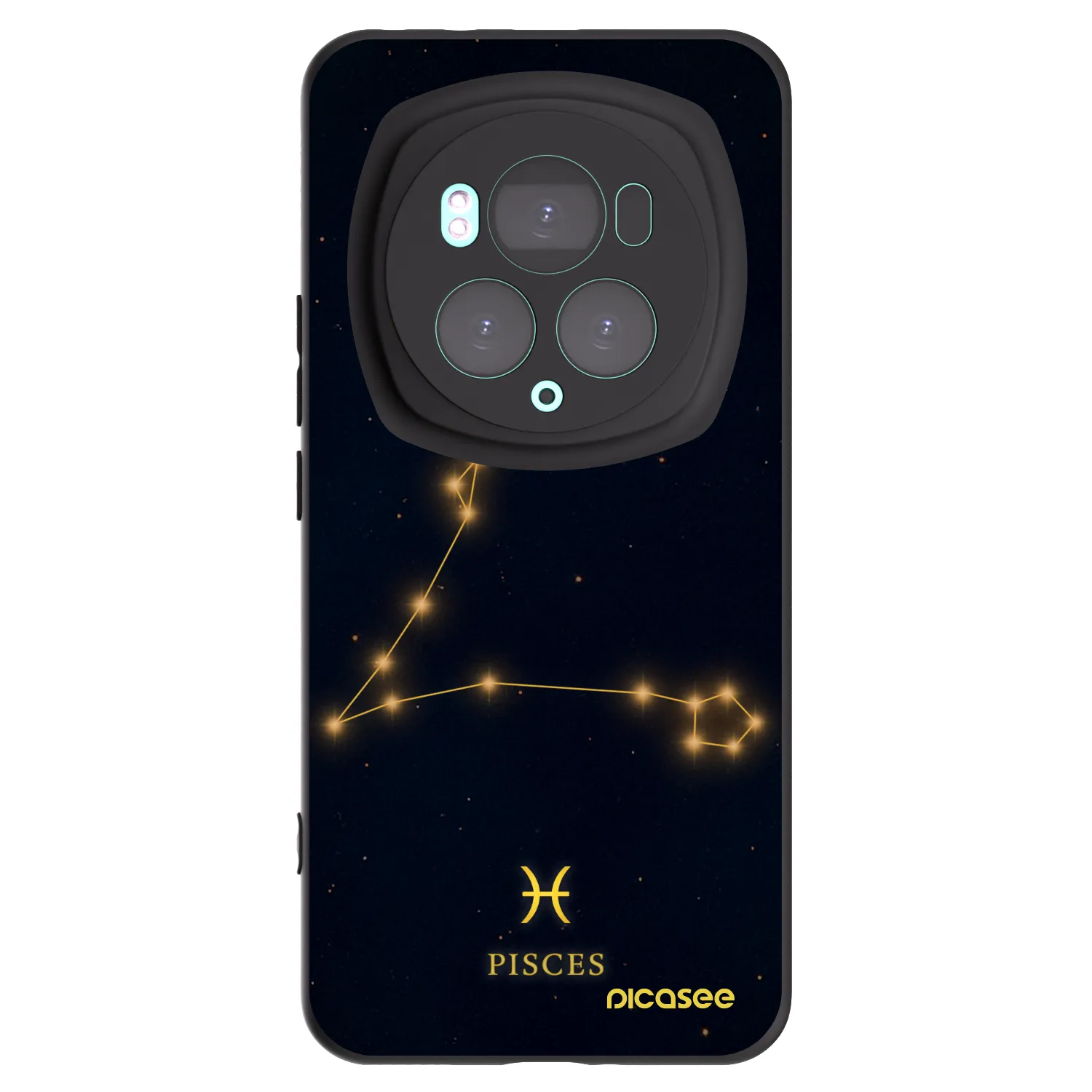 Picasee crna silikonska maskica za Honor Magic6 Pro - PISCES