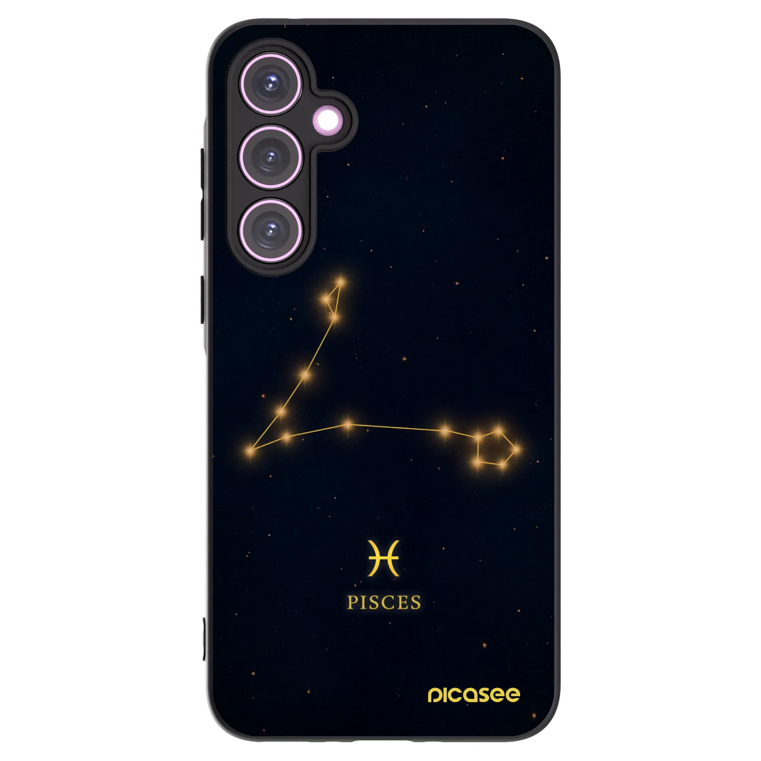 Picasee crna silikonska maskica za Samsung Galaxy A35 5G A356B - PISCES