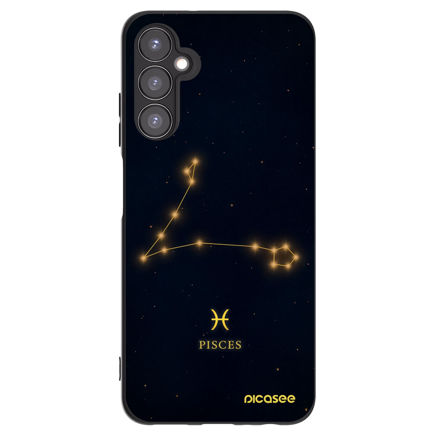 Picasee crna silikonska maskica za Samsung Galaxy A05s A057G - PISCES