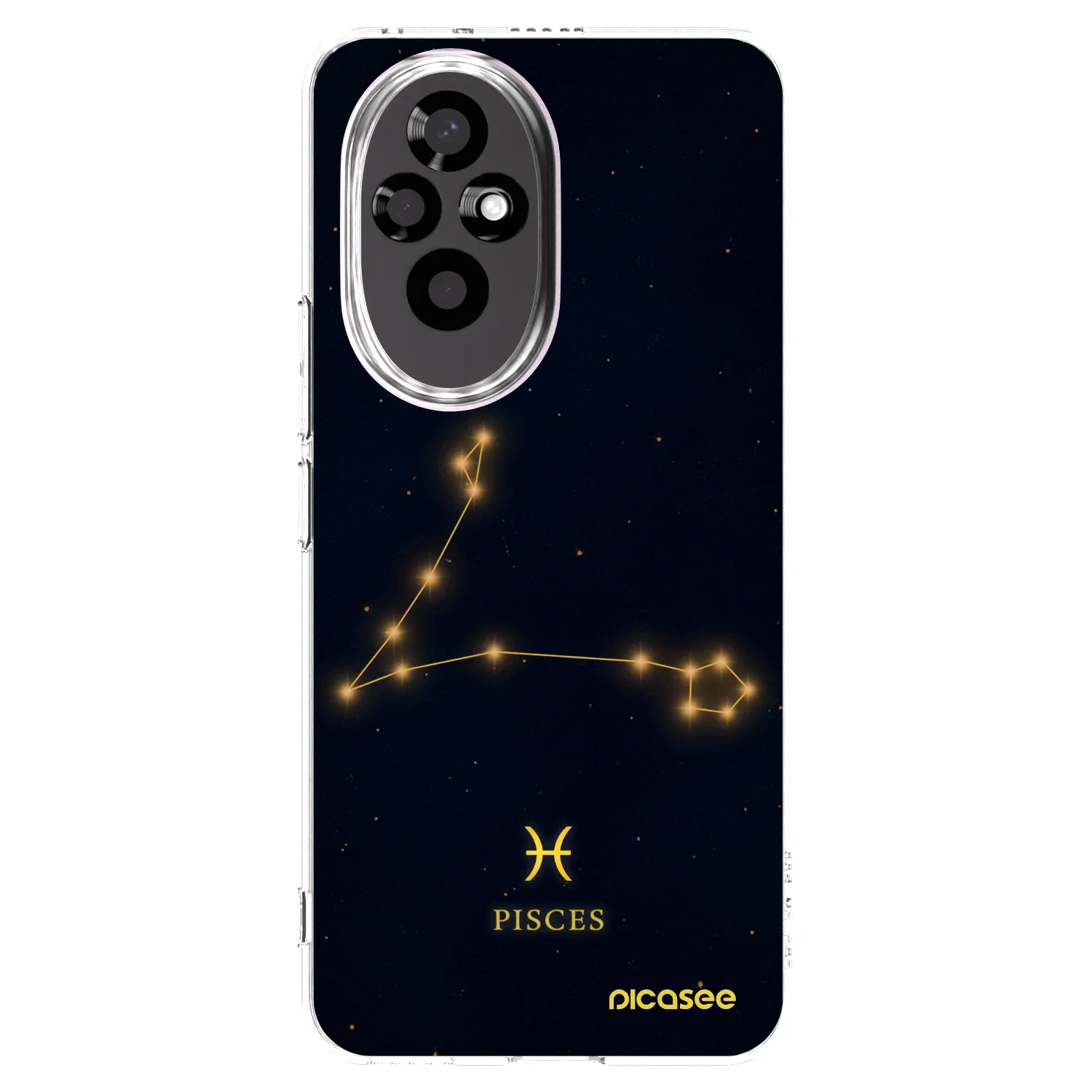Picasee silikonska prozirna maskica za Honor 200 Pro 5G - PISCES