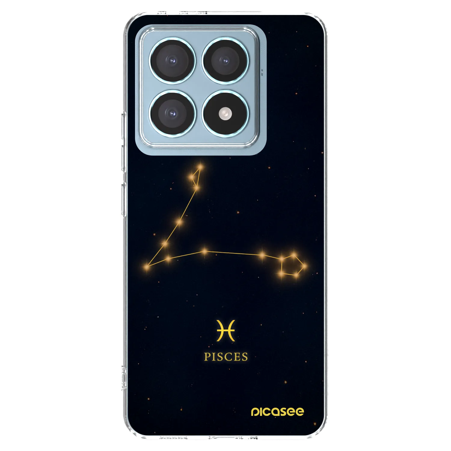 Picasee silikonska prozirna maskica za Xiaomi 14T Pro - PISCES