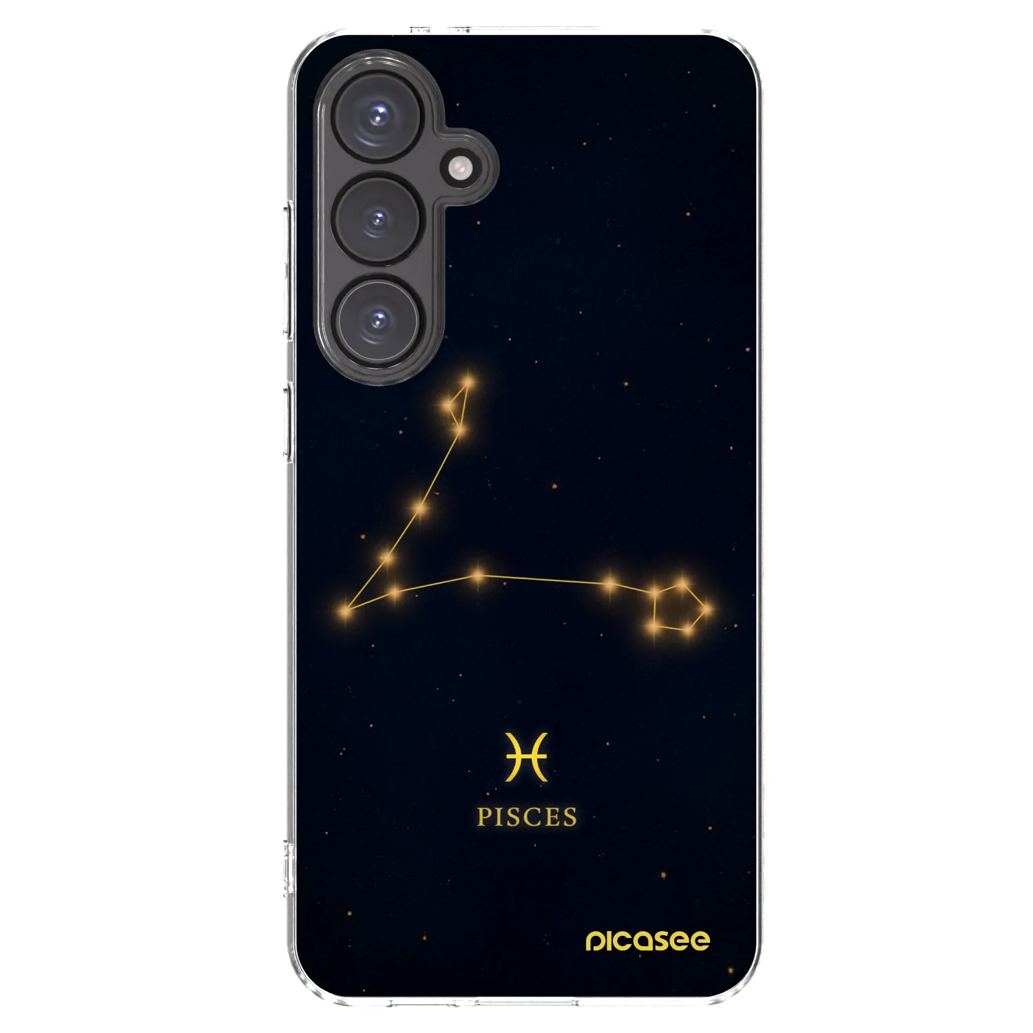 Picasee silikonska prozirna maskica za Samsung Galaxy S24 FE S721B - PISCES