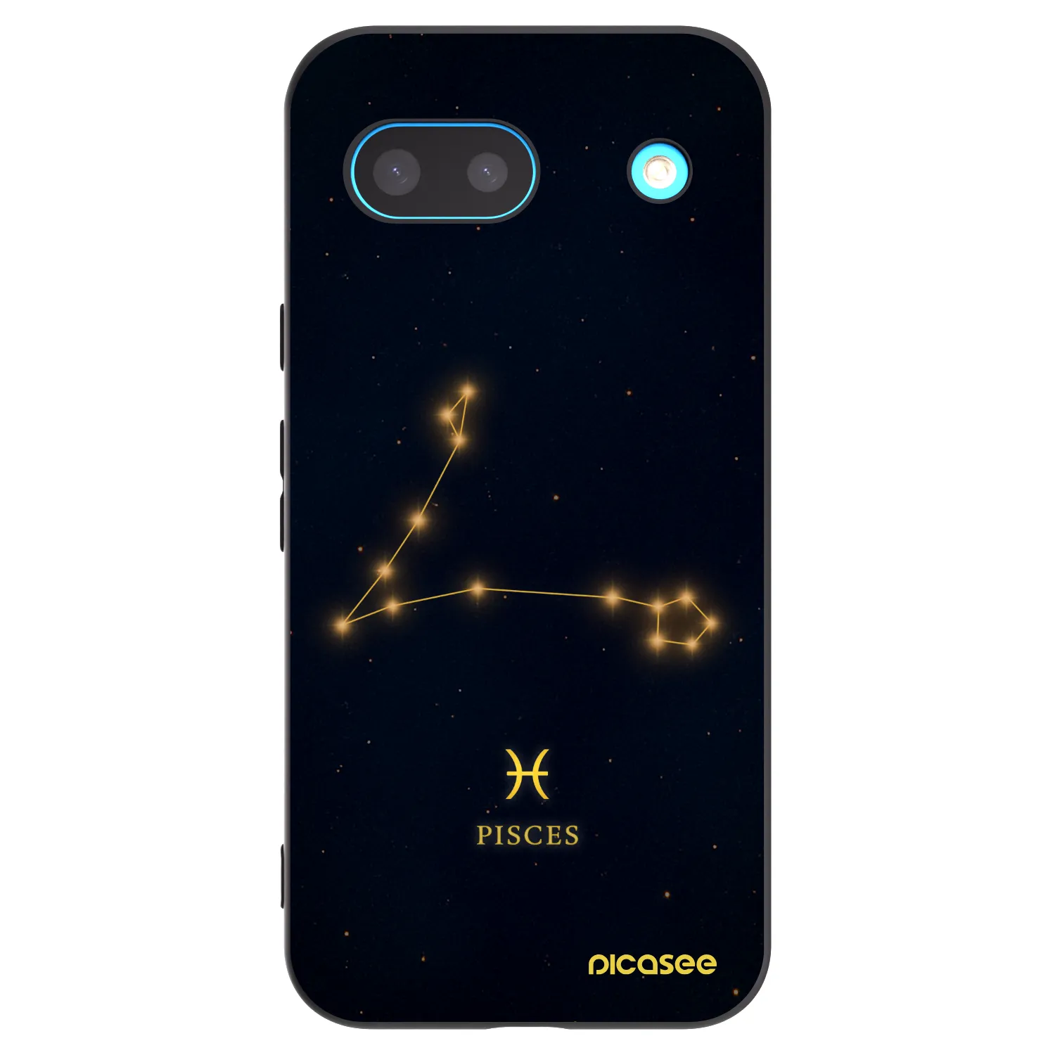Picasee crna silikonska maskica za Google Pixel 8 - PISCES