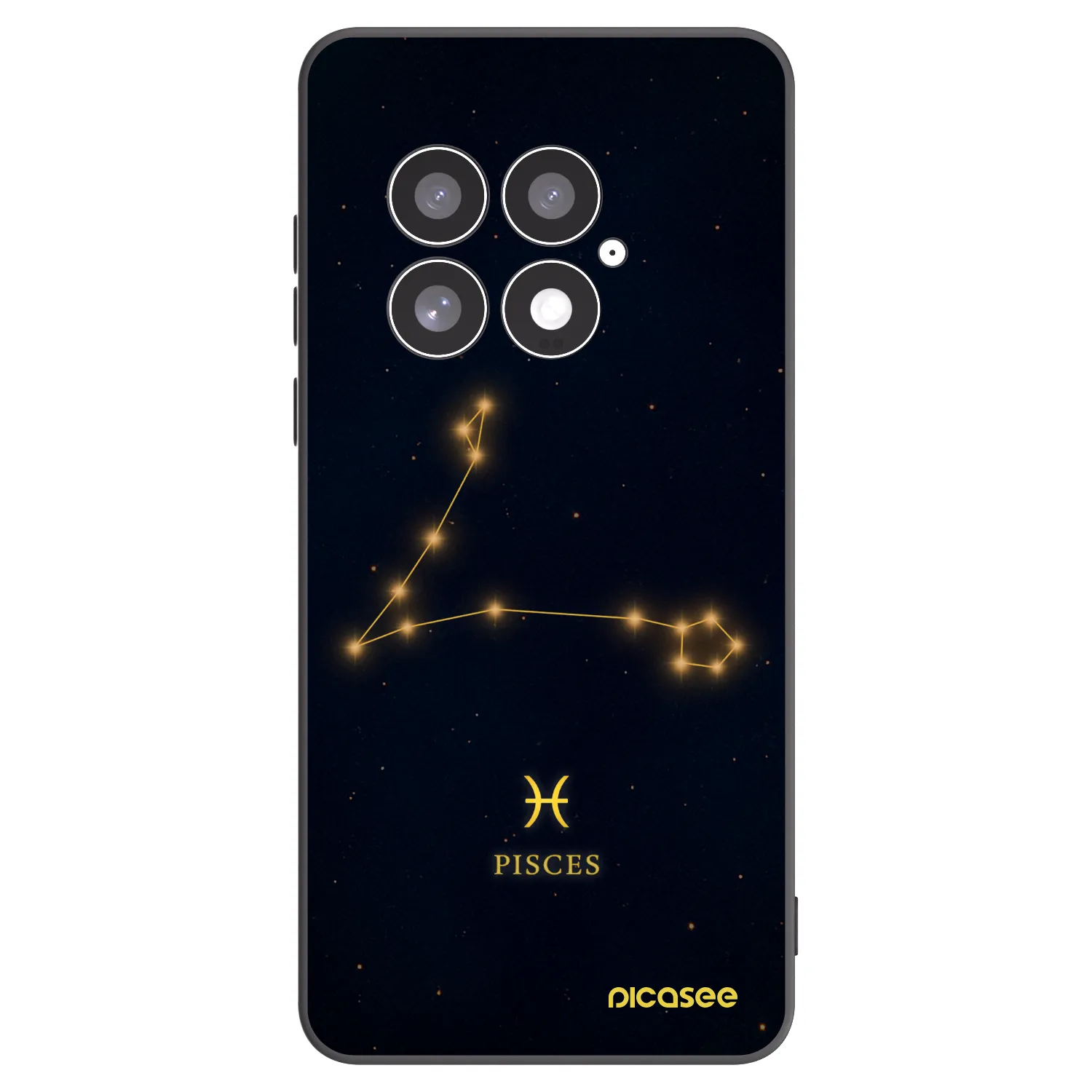 Picasee crna silikonska maskica za OnePlus 13 5G - PISCES