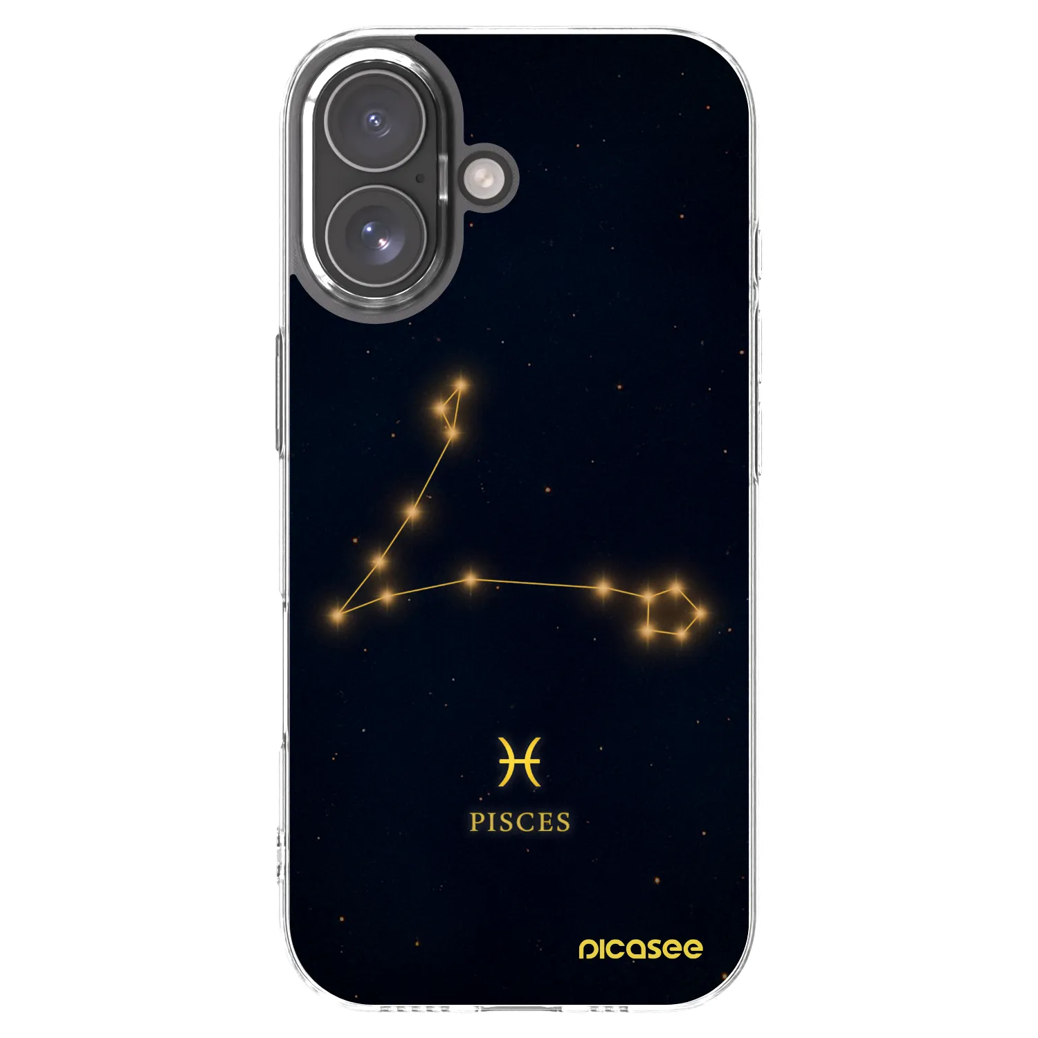 Picasee silikonska prozirna maskica za Apple iPhone 17 - PISCES