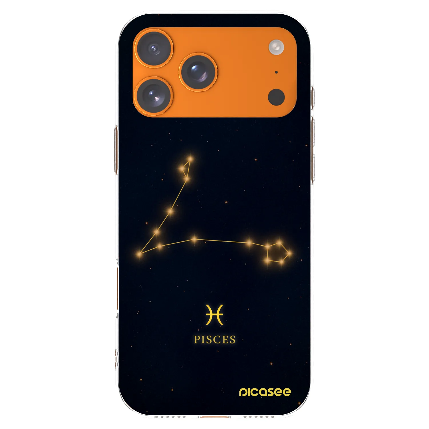 Picasee silikonska prozirna maskica za Apple iPhone 17 Pro Max - PISCES