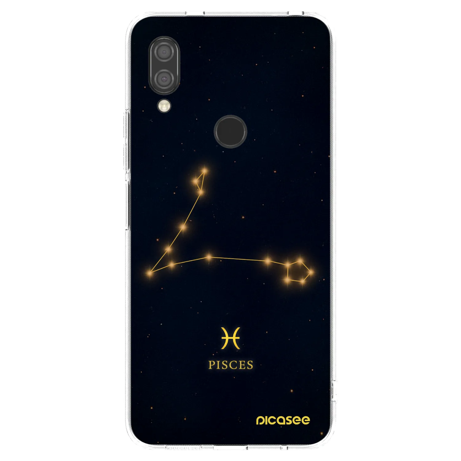 Picasee silikonska prozirna maskica za Xiaomi Redmi 7 - PISCES