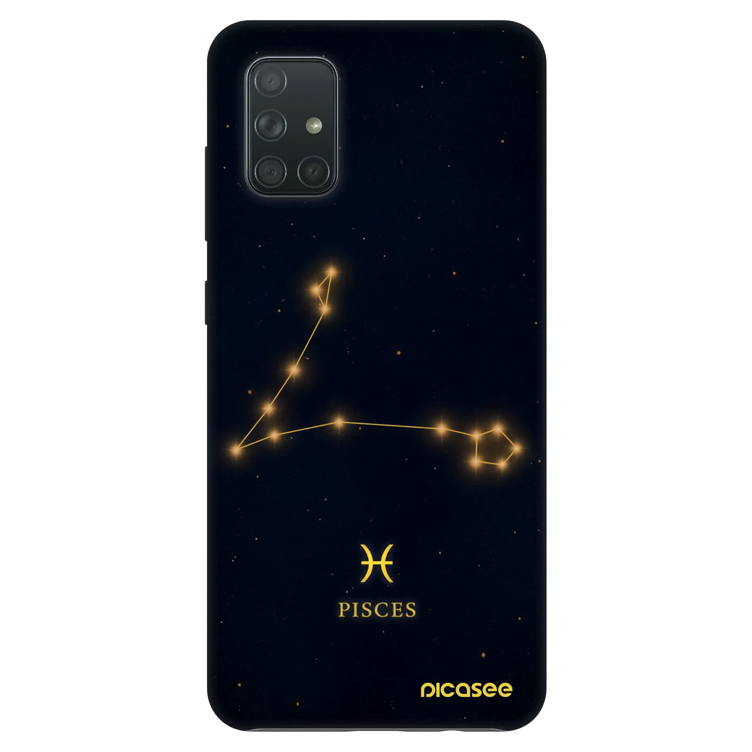 Picasee Fashion Case za Samsung Galaxy A71 A715F - PISCES