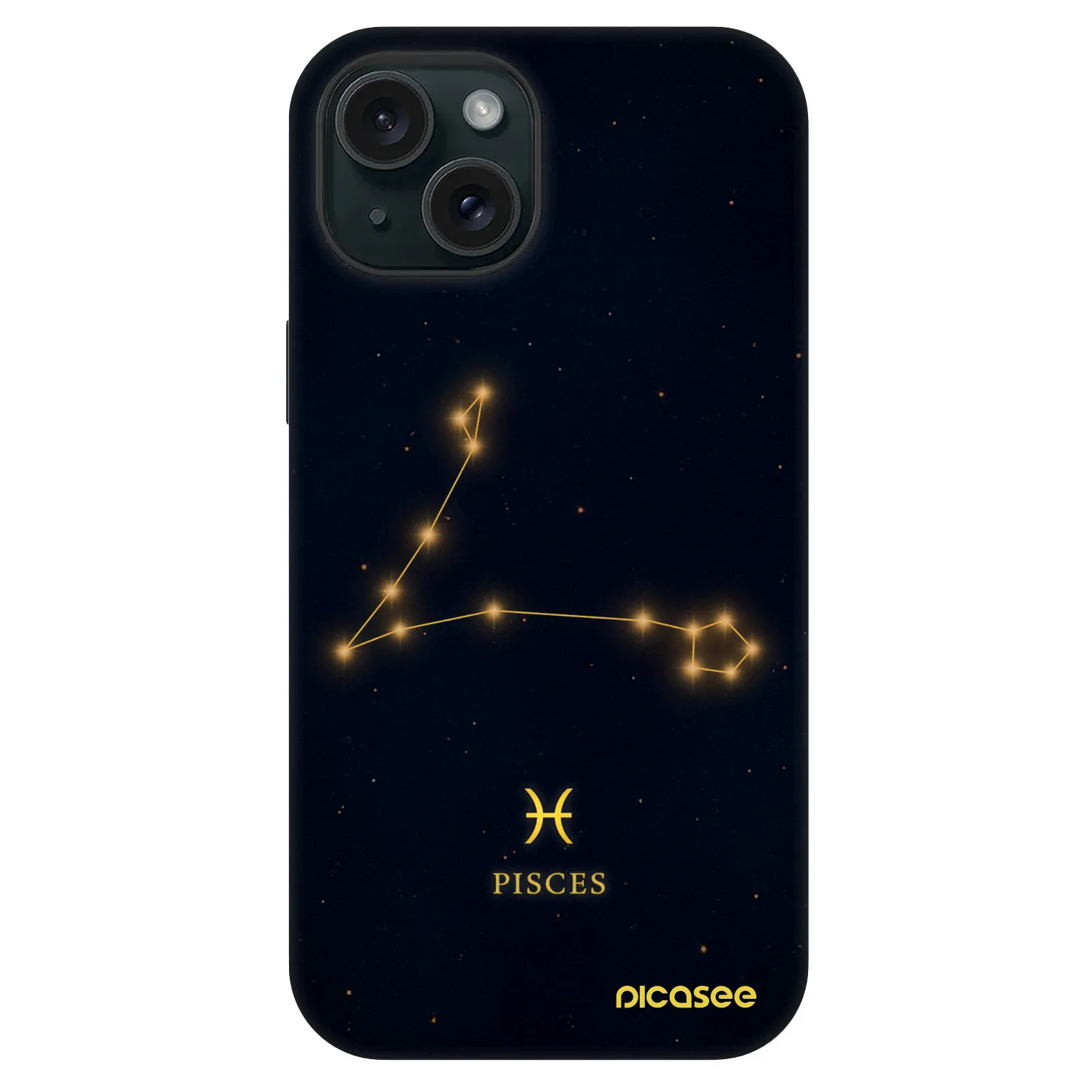 Picasee Fashion Case MagSafe za Apple iPhone 15 - PISCES
