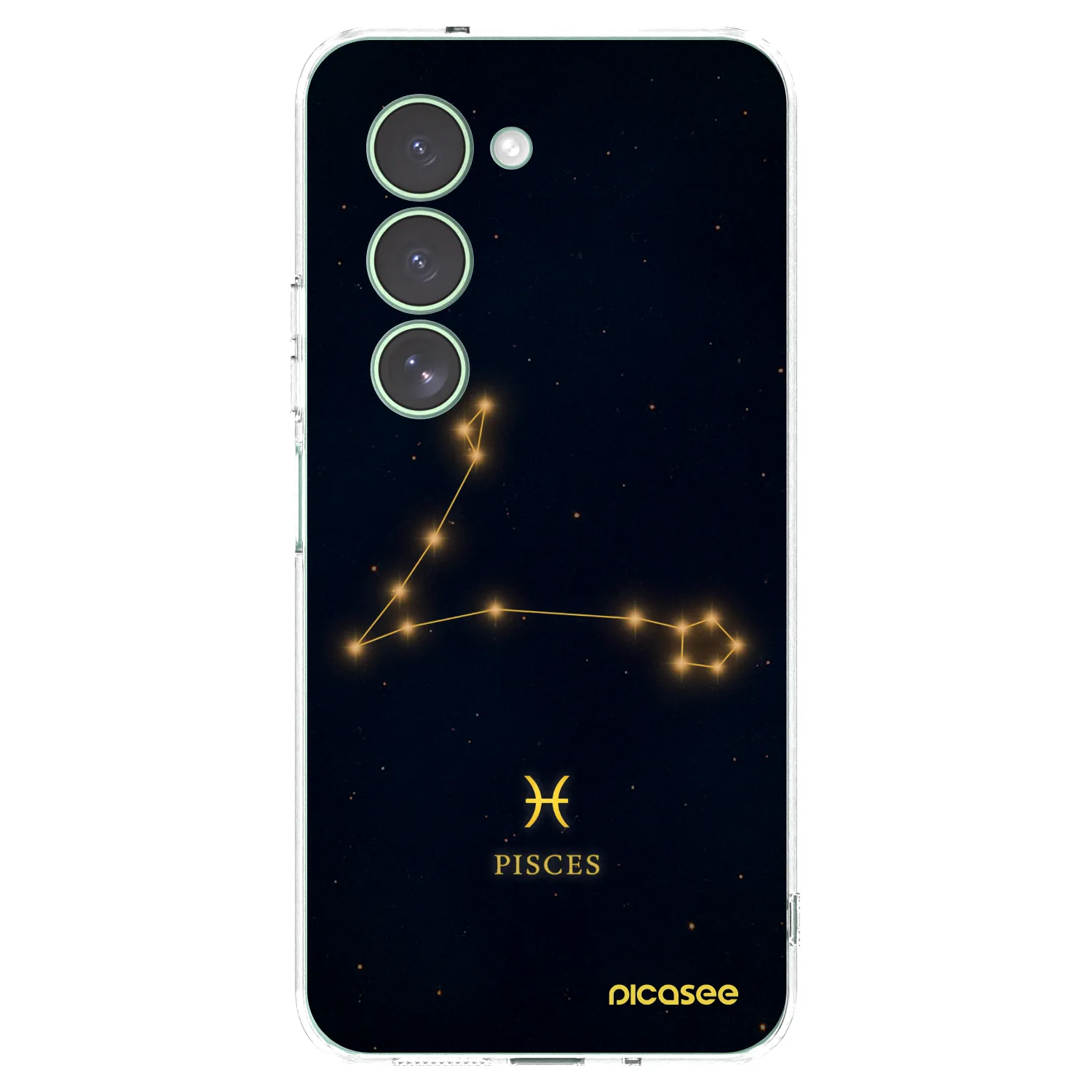 Picasee silikonska prozirna maskica za Xiaomi Redmi 15 5G - PISCES