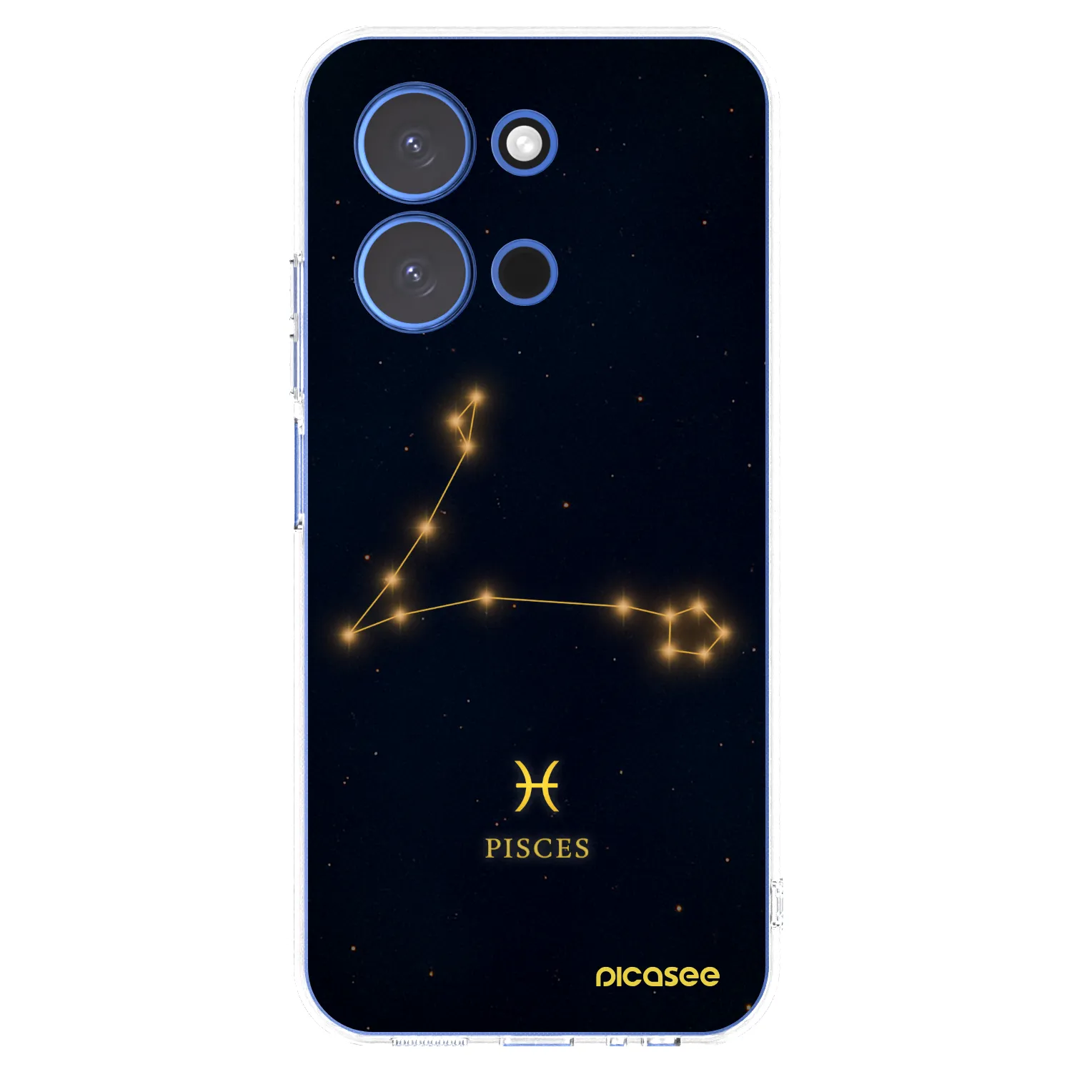 Picasee silikonska prozirna maskica za Xiaomi Redmi 15C 4G - PISCES