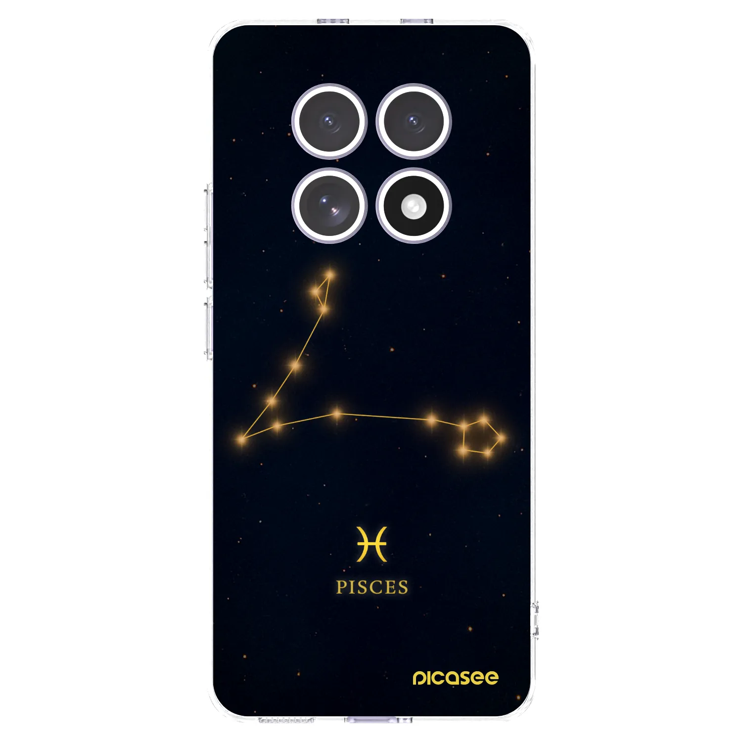 Picasee silikonska prozirna maskica za Xiaomi Redmi Note 15 - PISCES