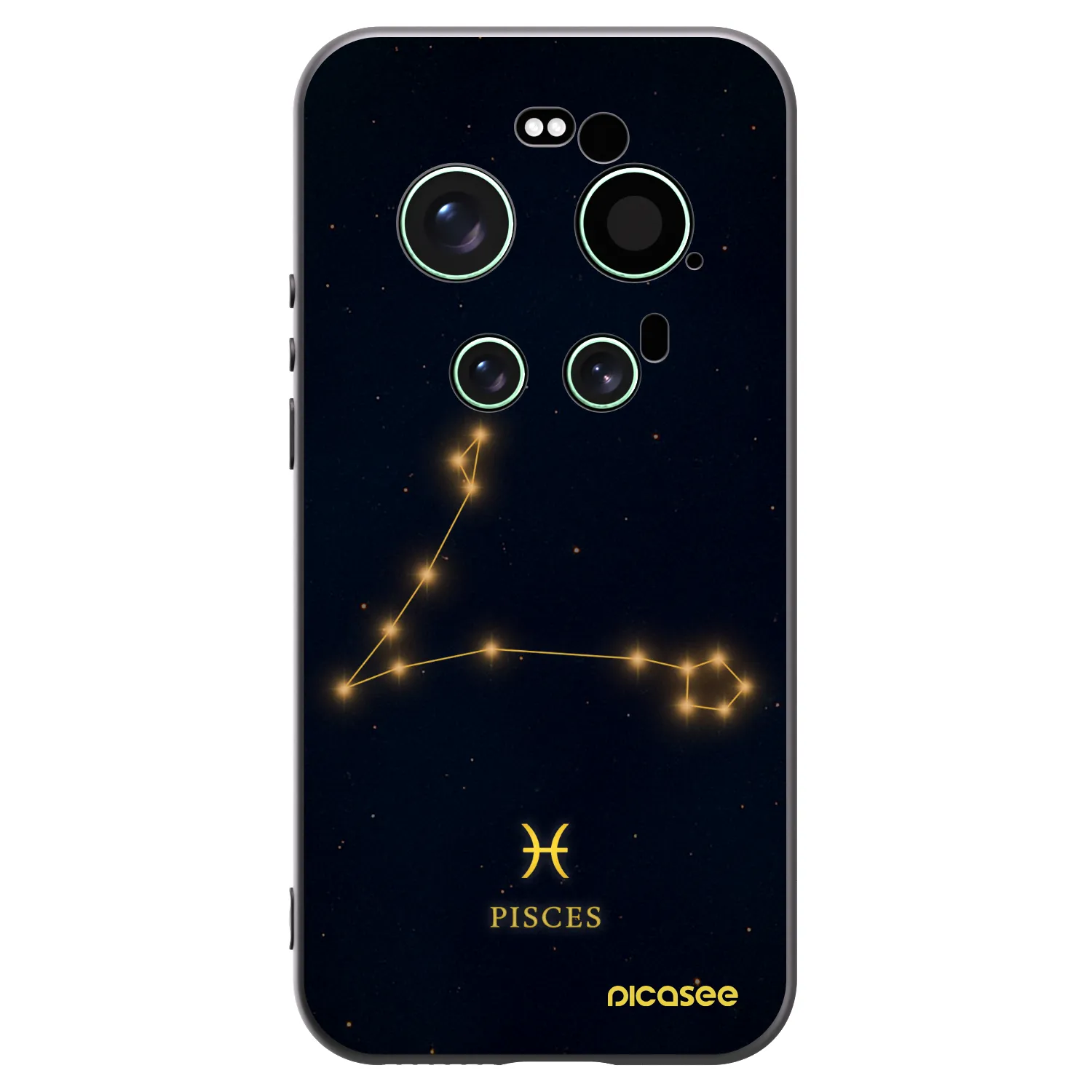 Picasee crna silikonska maskica za Xiaomi 17 Ultra - PISCES