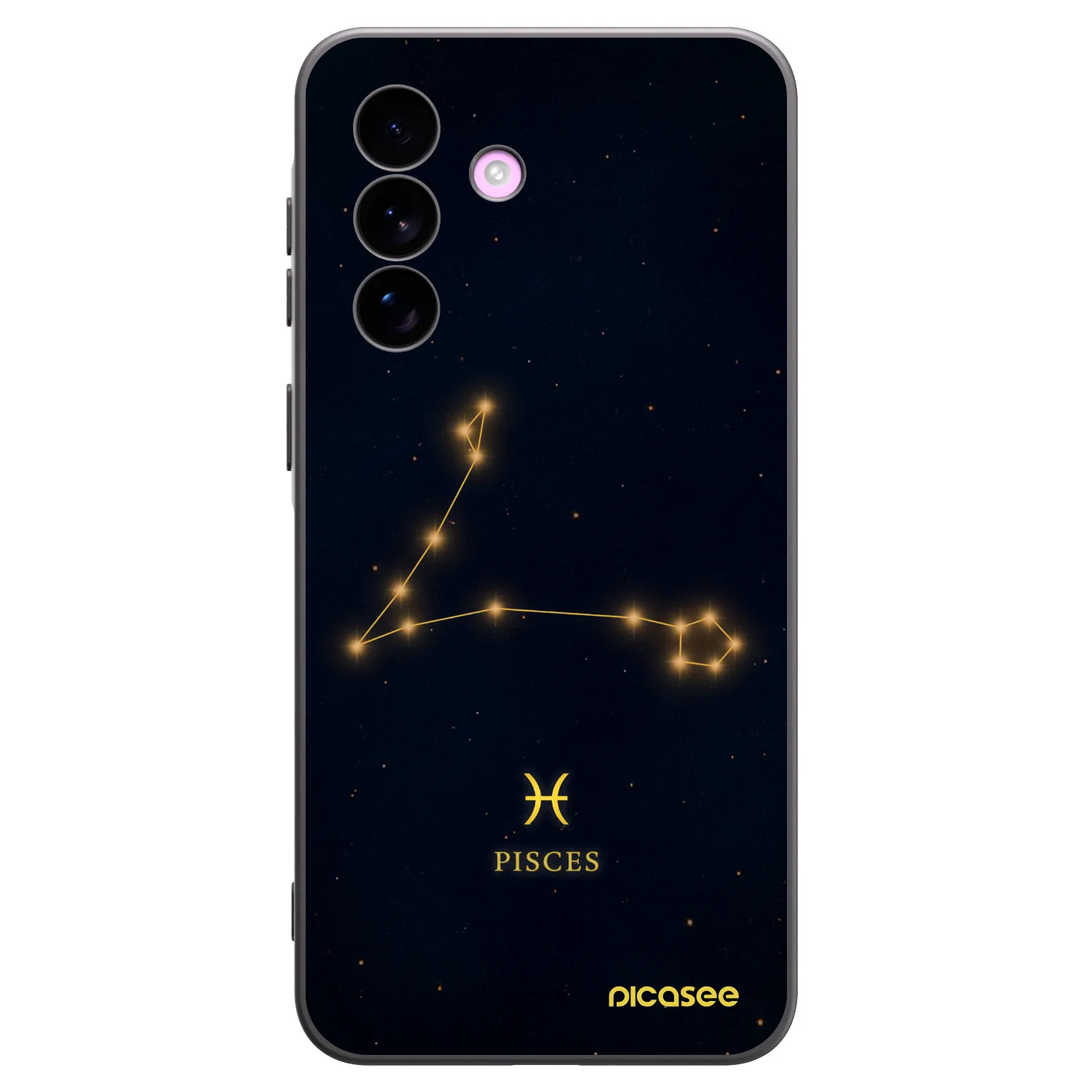 Picasee crna silikonska maskica za Samsung Galaxy A57 5G - PISCES