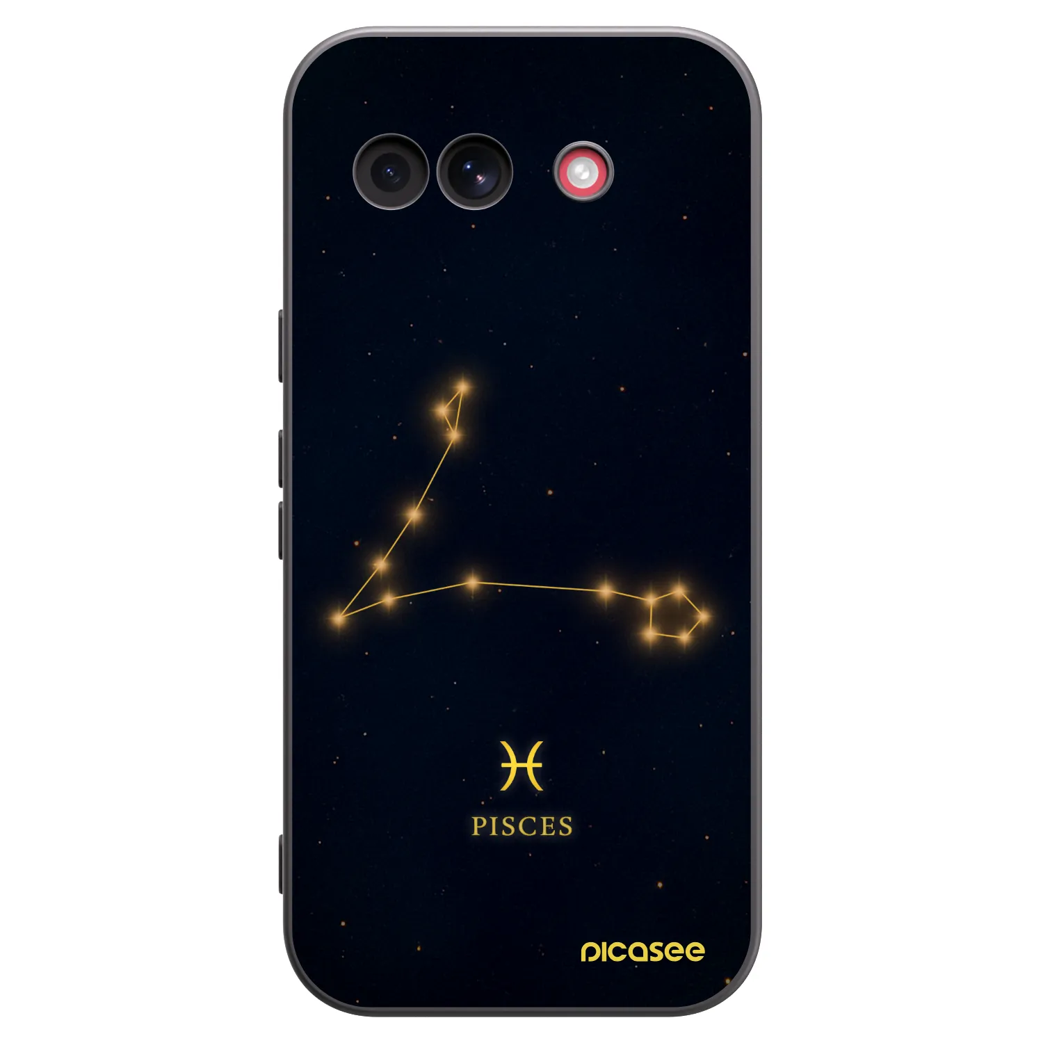 Picasee crna silikonska maskica za Google Pixel 10a - PISCES