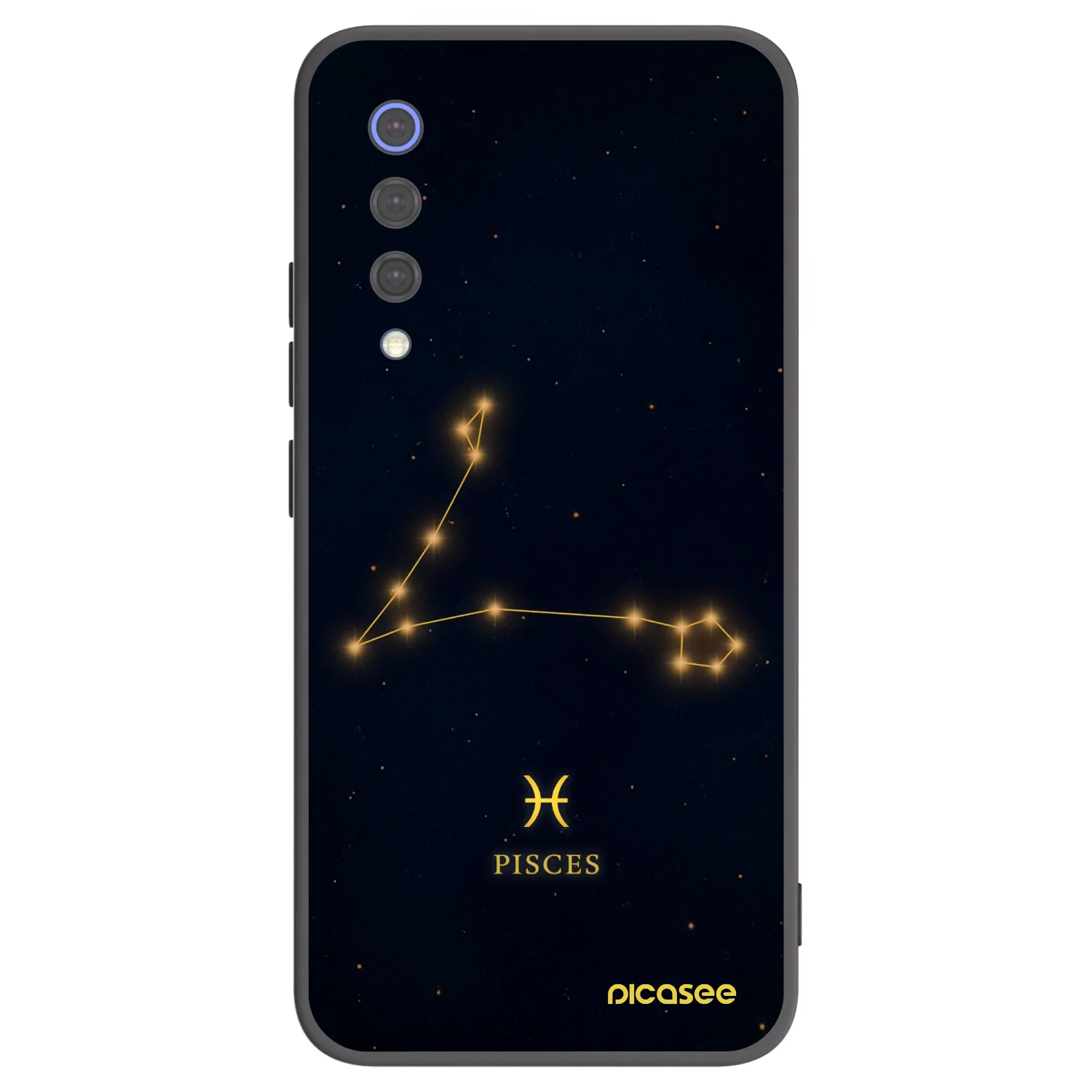 Picasee crna silikonska maskica za Xiaomi Mi 9 SE - PISCES