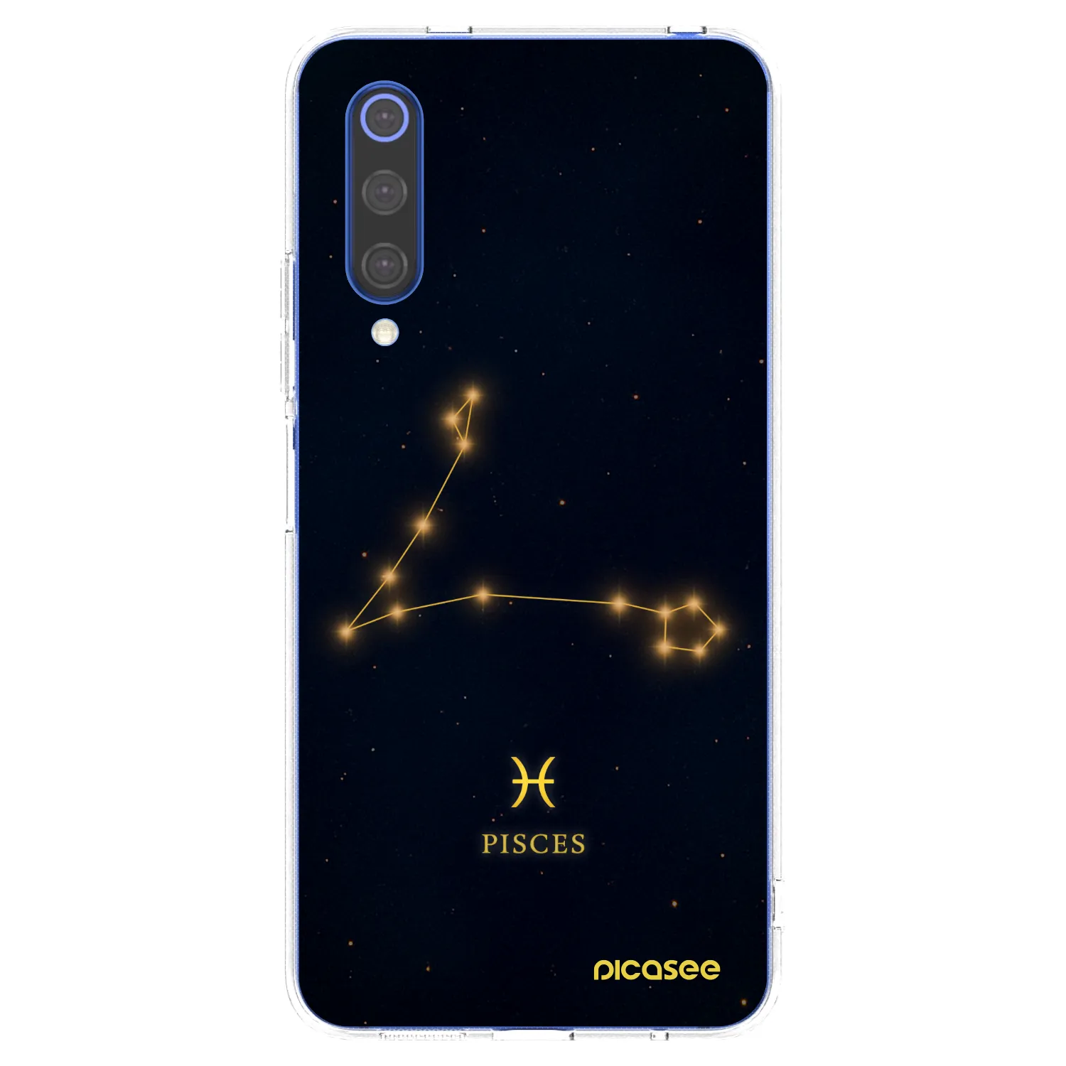 Picasee silikonska prozirna maskica za Xiaomi Mi 9 SE - PISCES