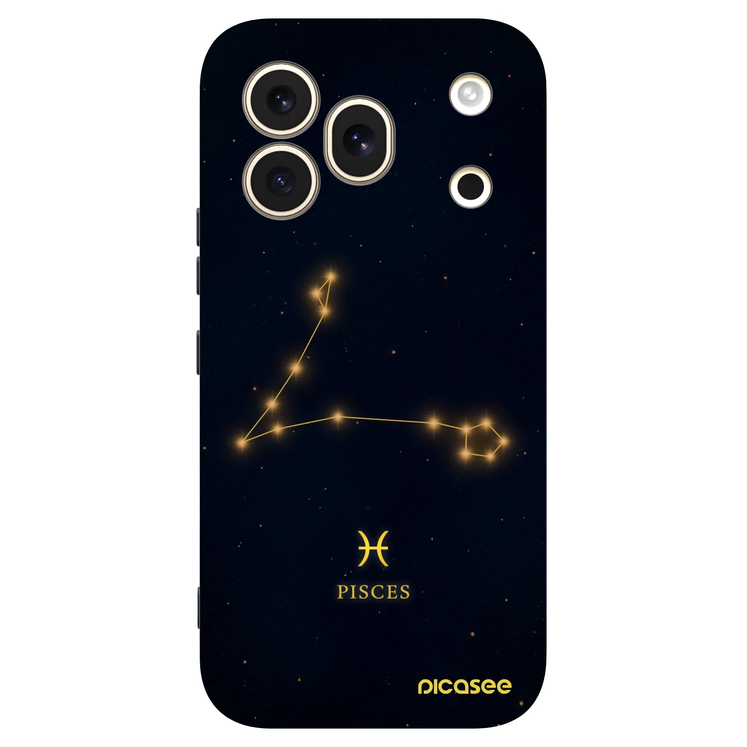 Picasee crna silikonska maskica za Honor 600 Pro - PISCES
