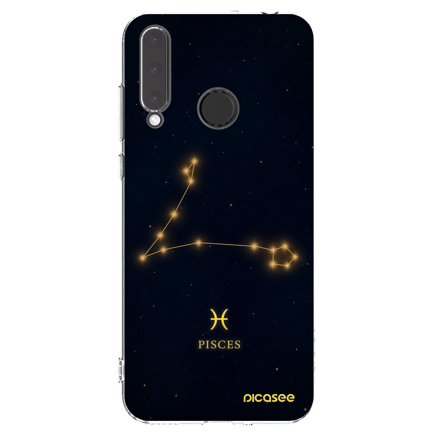 Picasee silikonska prozirna maskica za Honor 20 Lite - PISCES