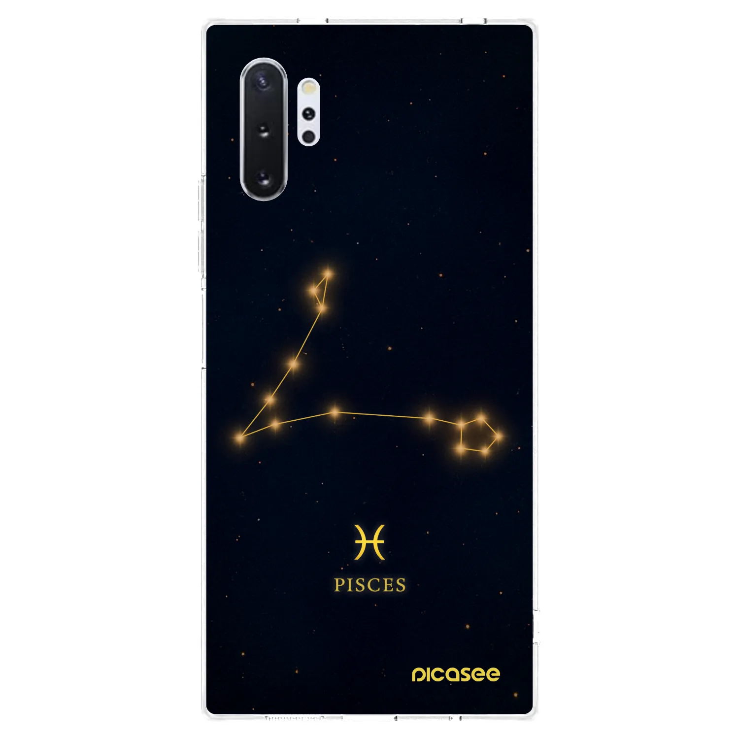 Picasee silikonska prozirna maskica za Samsung Galaxy Note 10+ N975F - PISCES