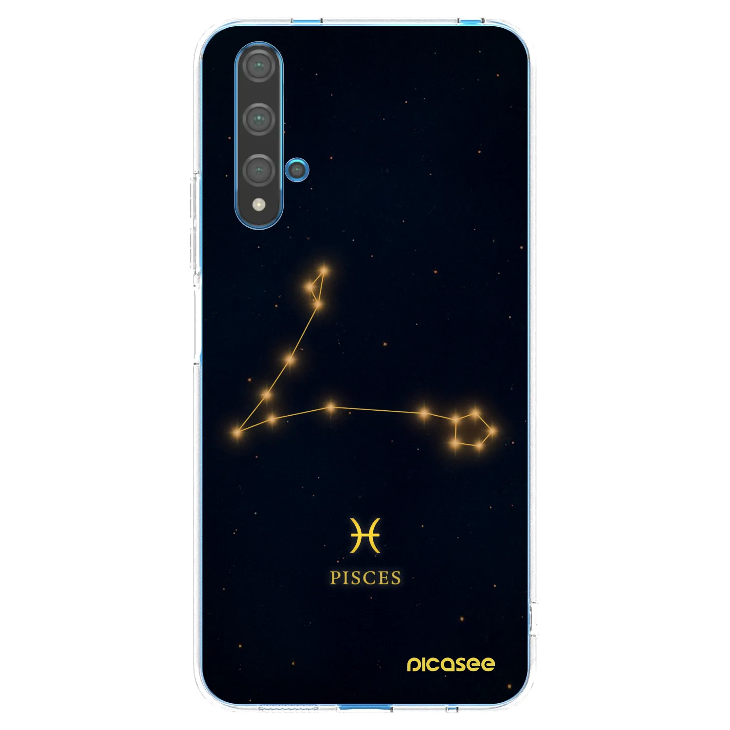 Picasee silikonska prozirna maskica za Huawei Nova 5T - PISCES