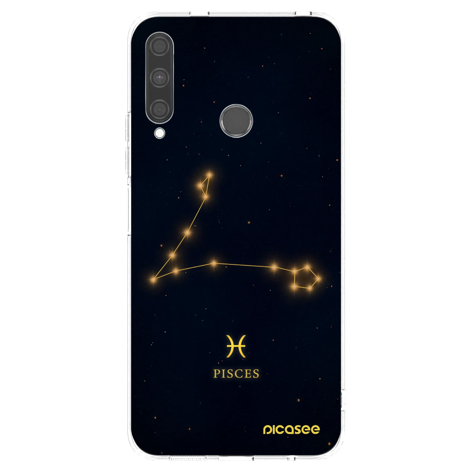 Picasee silikonska prozirna maskica za Huawei P40 Lite E - PISCES