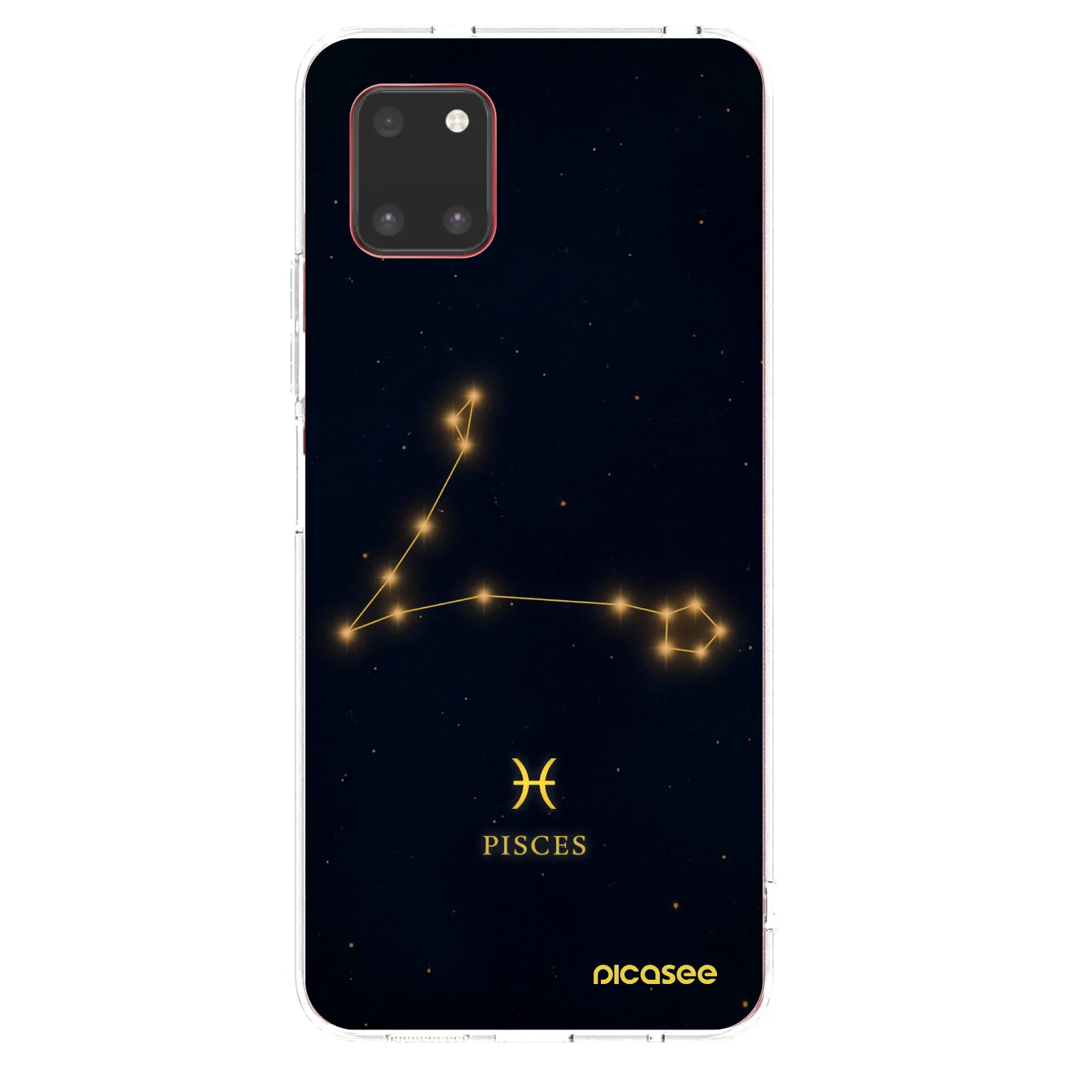 Picasee silikonska prozirna maskica za Samsung Galaxy Note 10 Lite N770F - PISCES