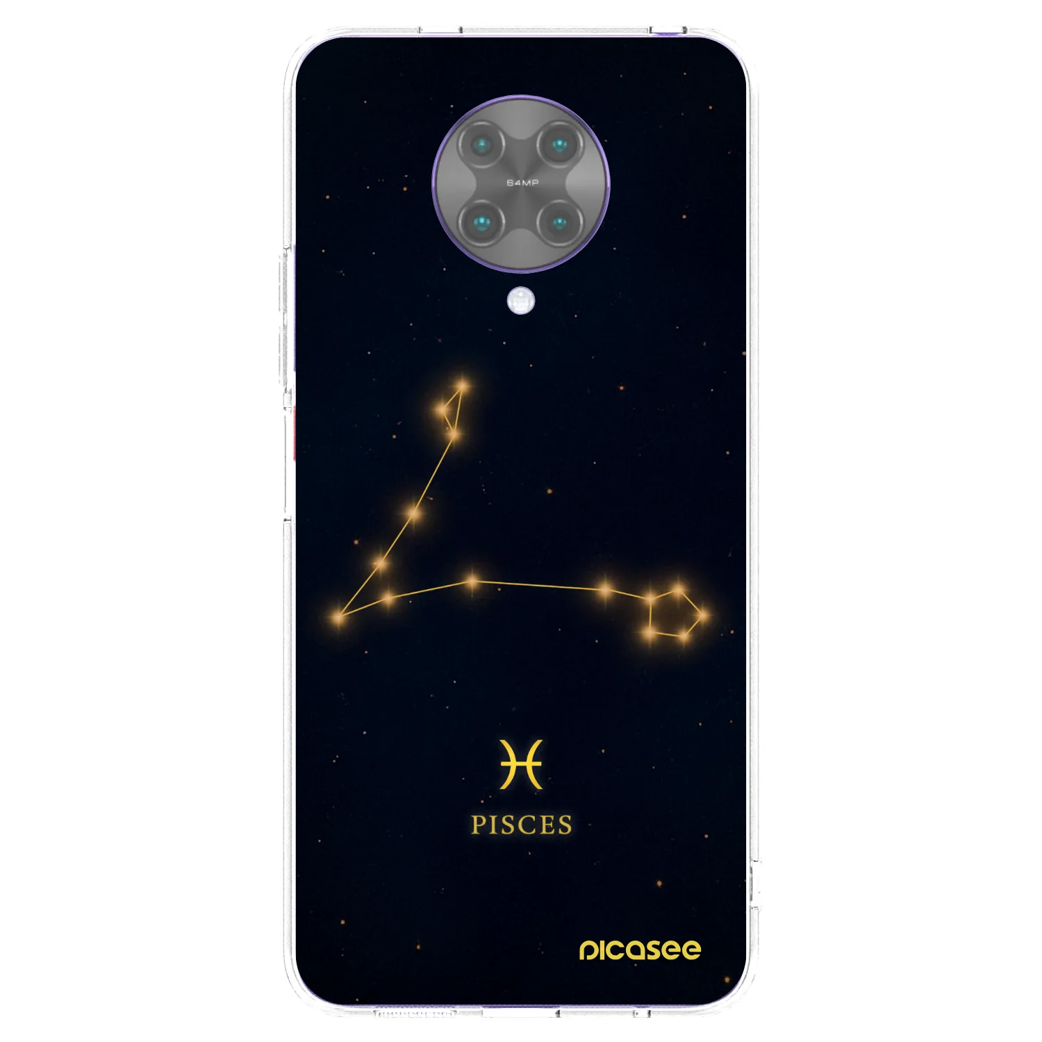 Picasee silikonska prozirna maskica za Xiaomi Poco F2 Pro - PISCES